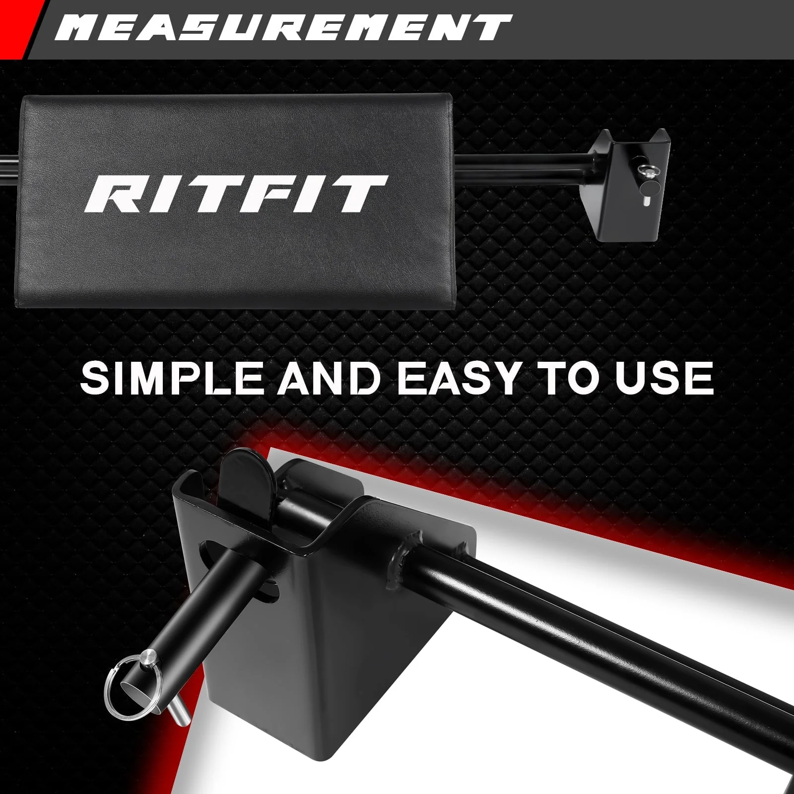 RitFit PAT01 2-In-1 Hip Thrust and Bicep Curl Attachment Only for P3 - Image 5