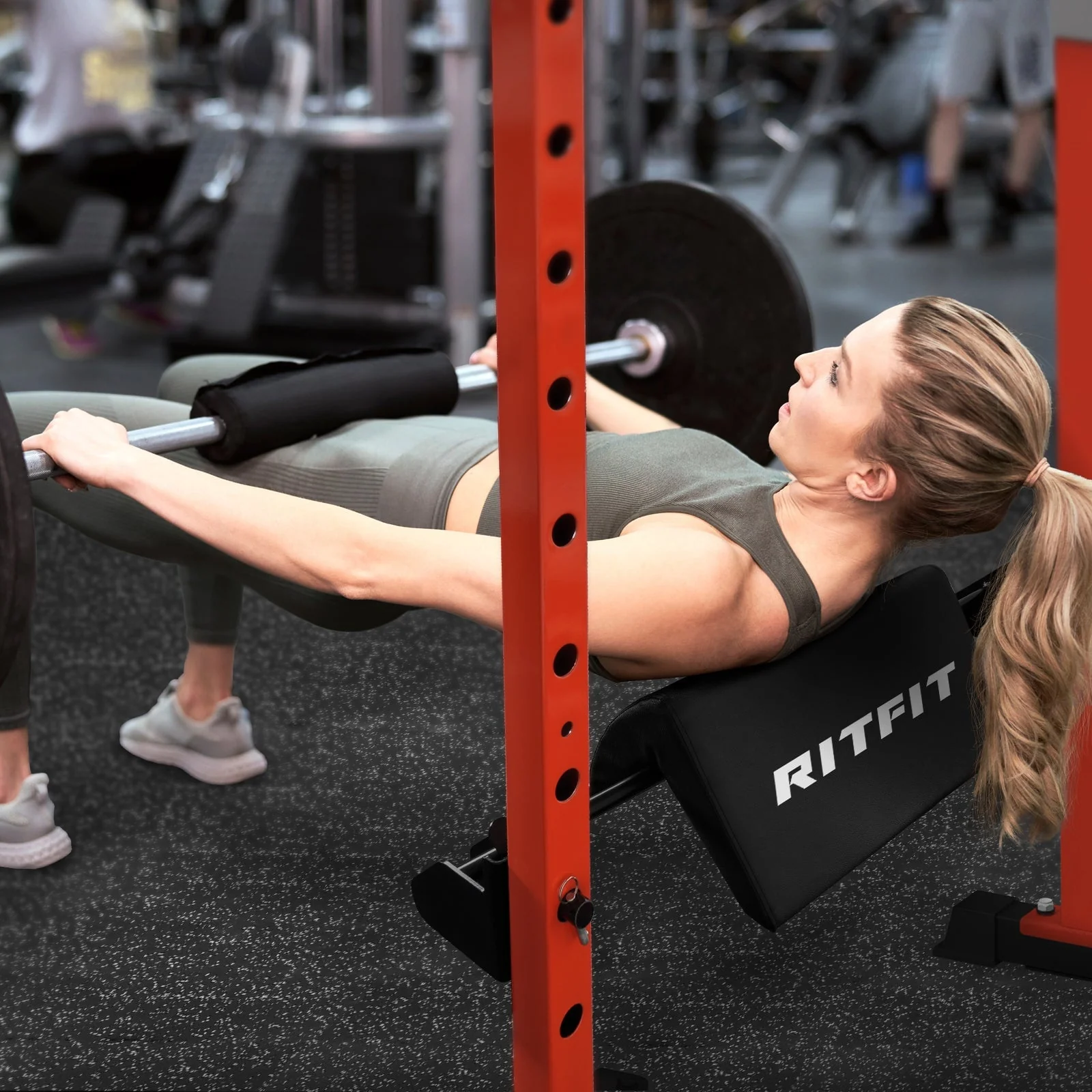 RitFit PAT01 2-In-1 Hip Thrust and Bicep Curl Attachment Only for P3 - Image 8