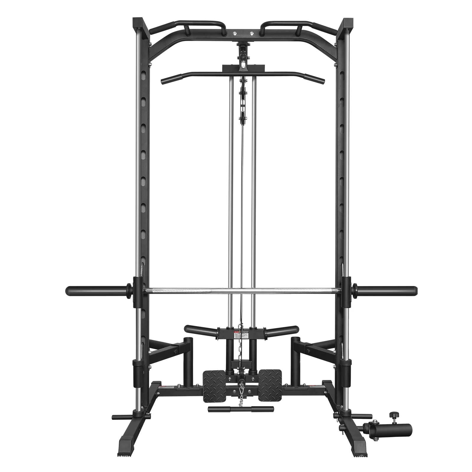 RitFit PSR05 2.0 Multifunctional Smith Machine Power Rack with LAT-Pull Down System - Image 4
