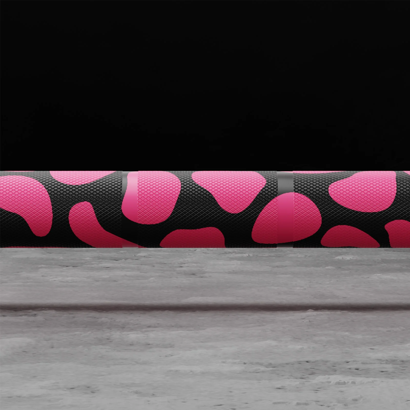 RitFit 15kg Pink Leopard Olympic Training Barbell - Image 8