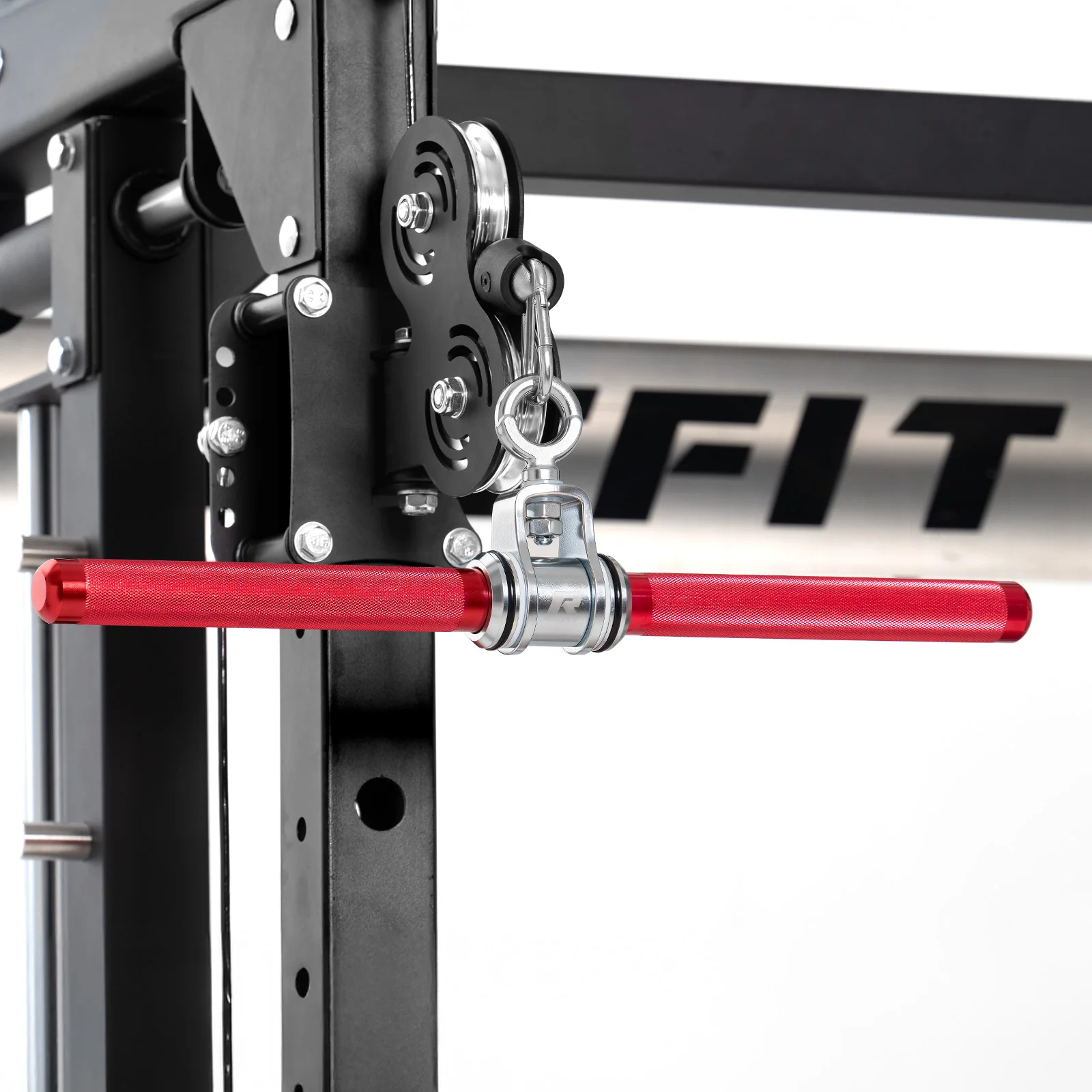 RitFit Aluminum Alloy Handle Set Long W-Shaped and Short Straight Bar for Cable Machine - Image 8