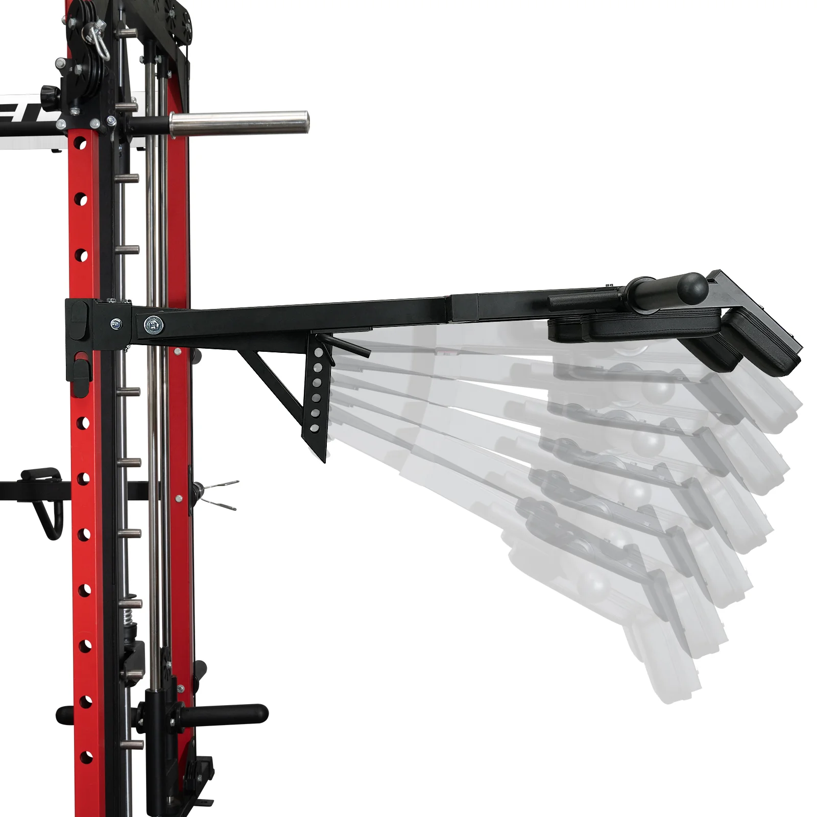 RitFit AT02A Hack Squat Rack Attachment for 2"X2", 2"X3", 3"X3" Rack - Image 7