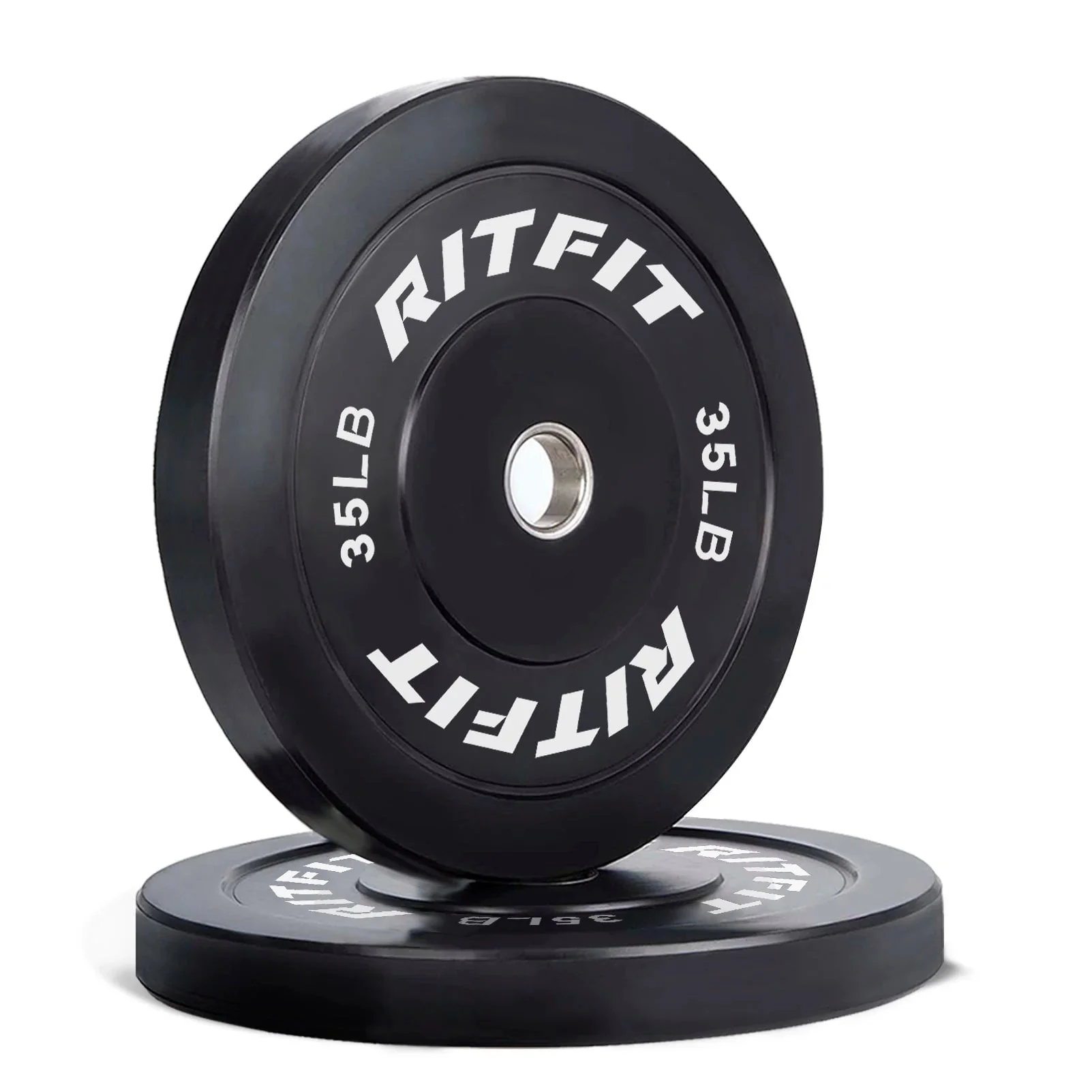 RitFit Olympic Bumper Weight Plates - 2-inch - Image 10
