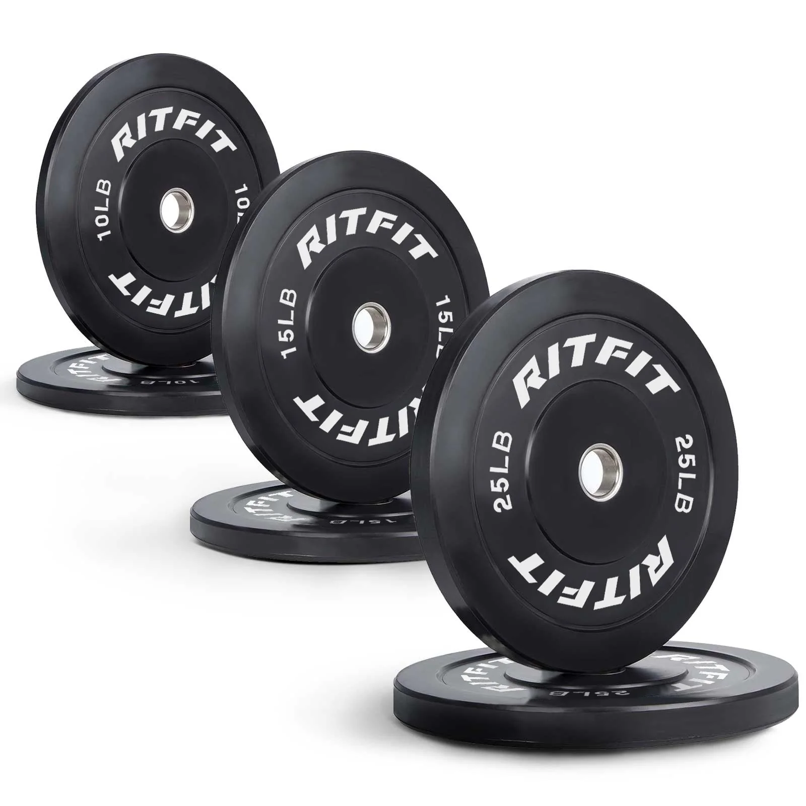 RitFit Olympic Bumper Weight Plates - 2-inch - Image 13