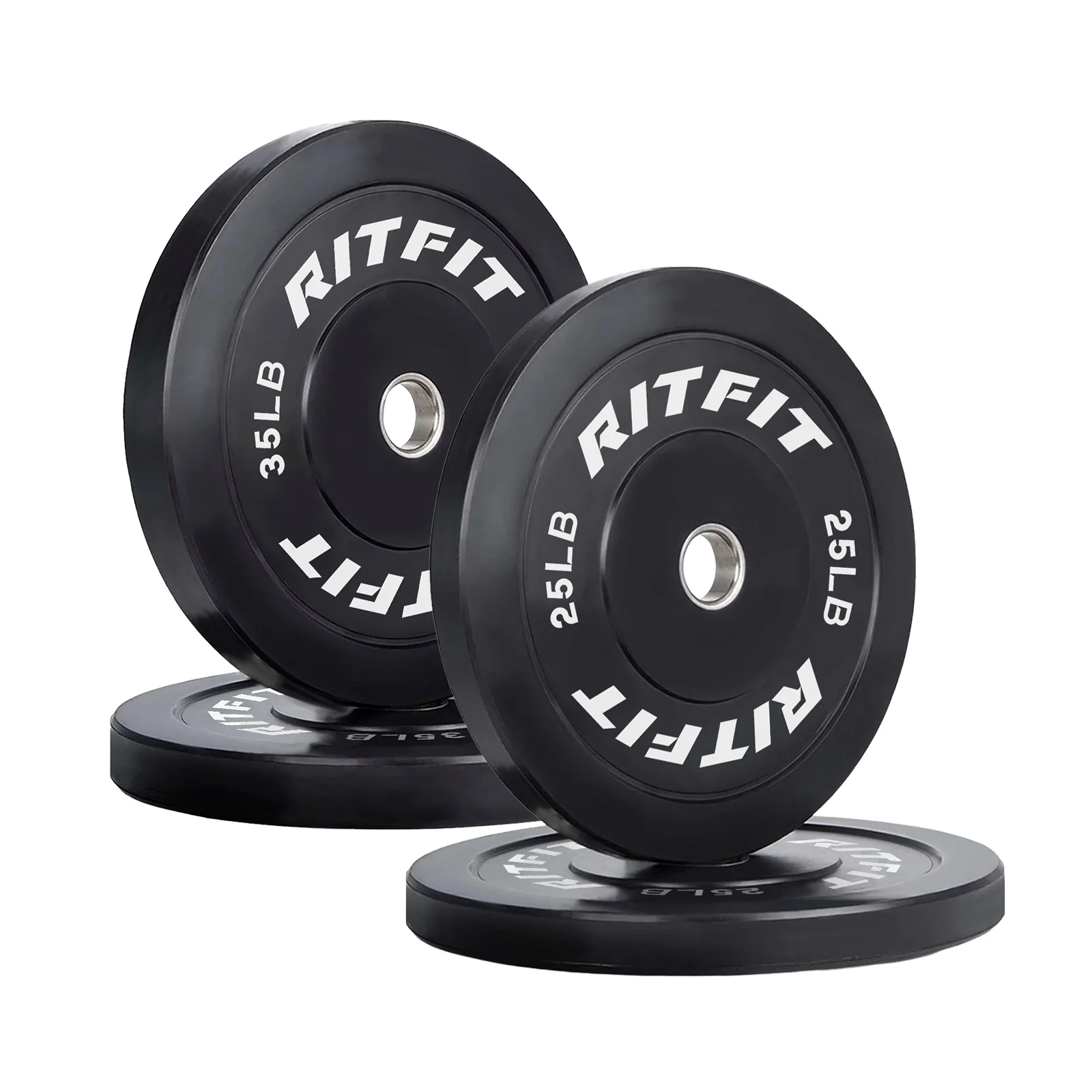 RitFit Olympic Bumper Weight Plates - 2-inch - Image 22
