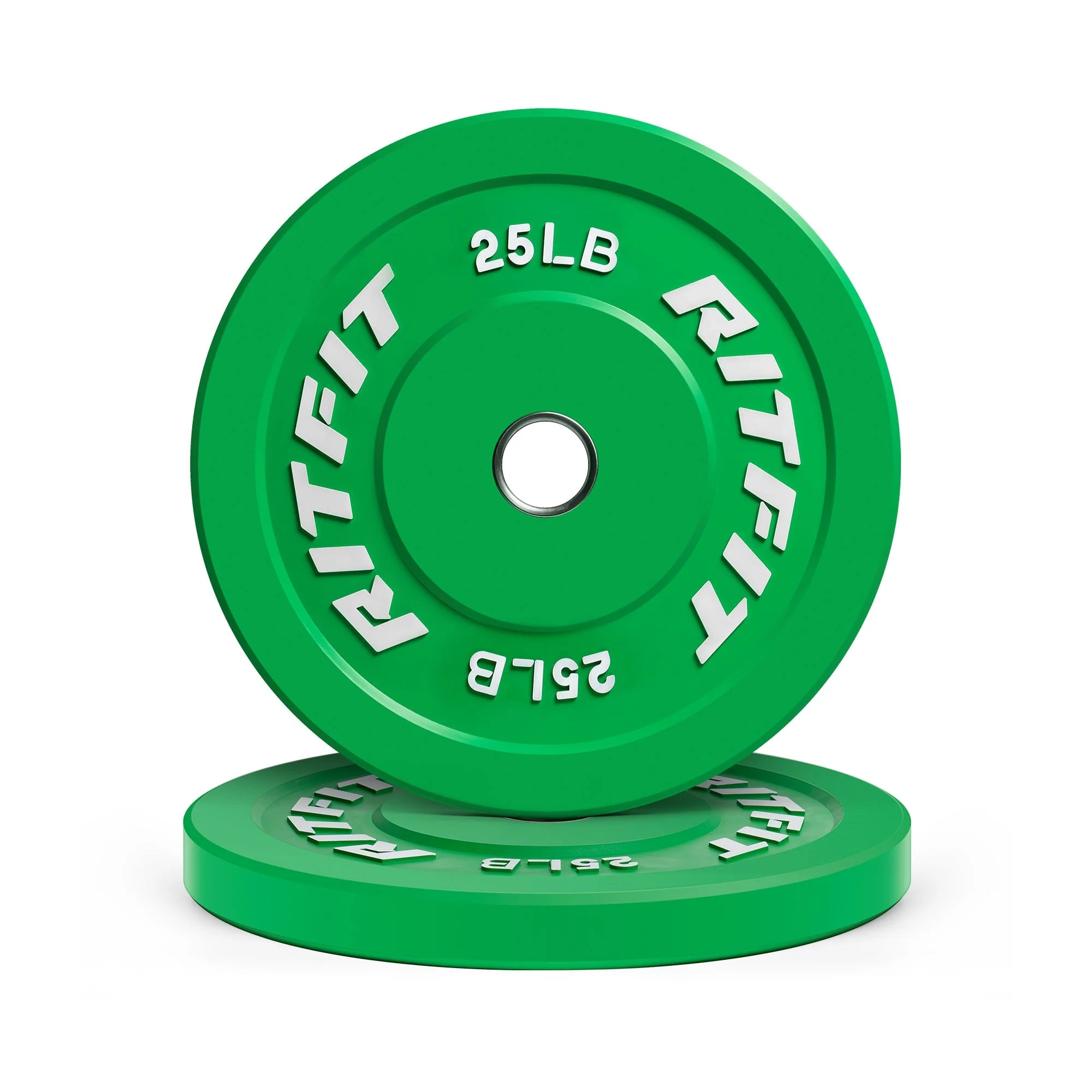 RitFit Color Olympic Bumper Weight Plates - 2-Inch - Image 3