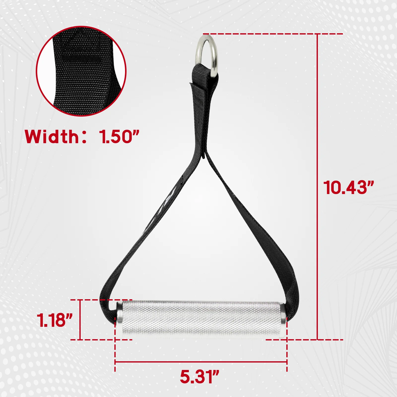 RitFit Exercise Handles for Cable Machine - Image 3