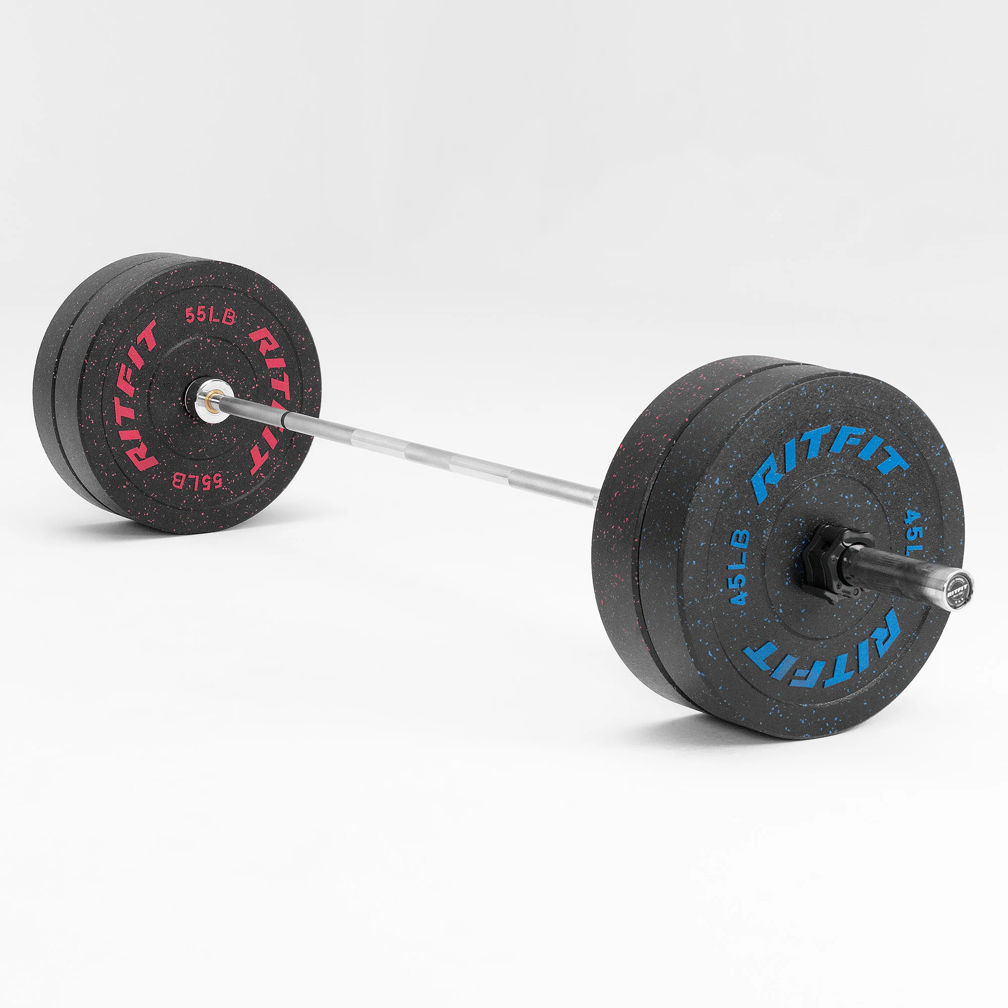 RitFit Fleck Olympic Bumper Weight Plates - 2-Inch - Image 18