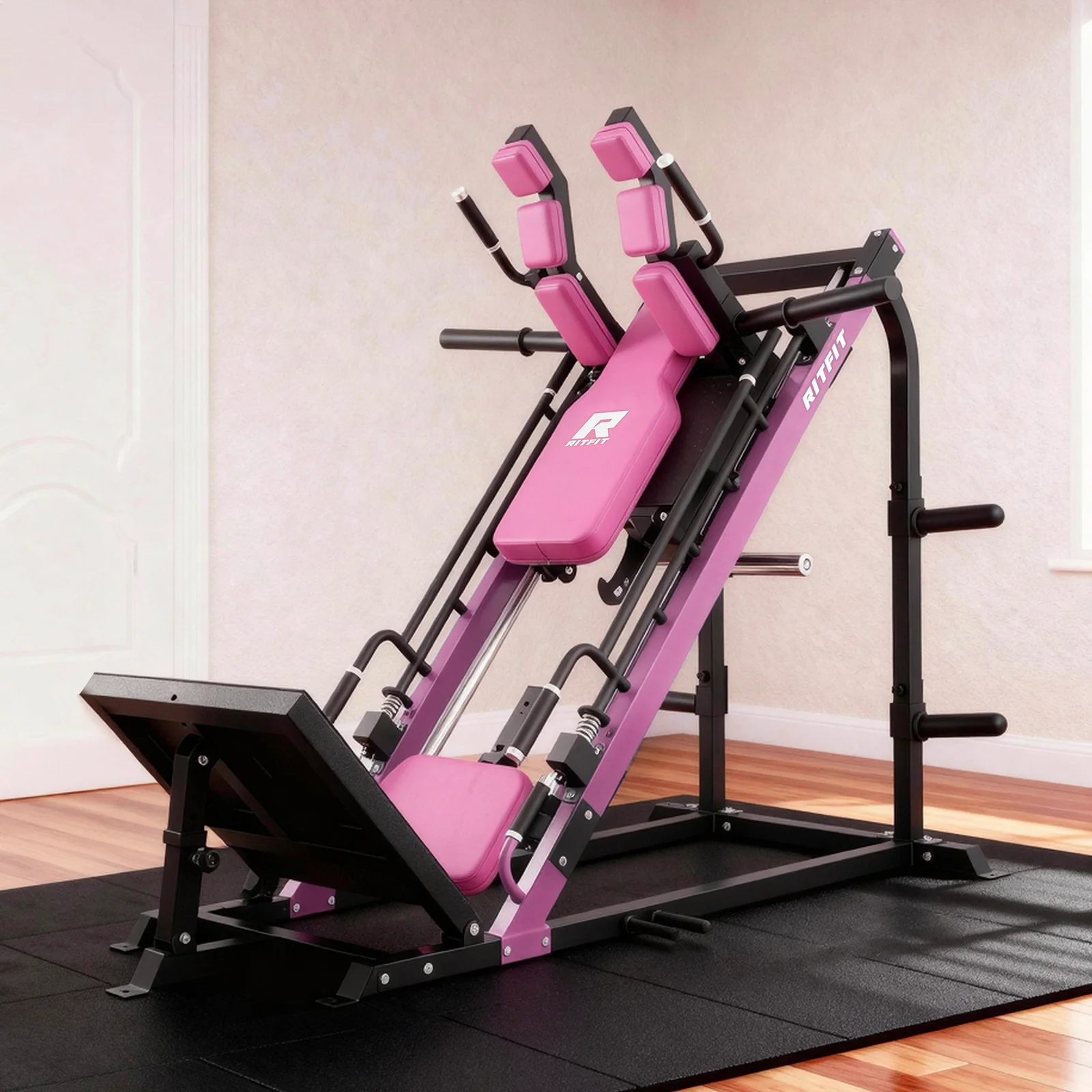 RitFit GAZELLE 3-in-1 Leg Press Hack Squat Machine for Home Gym - Image 10