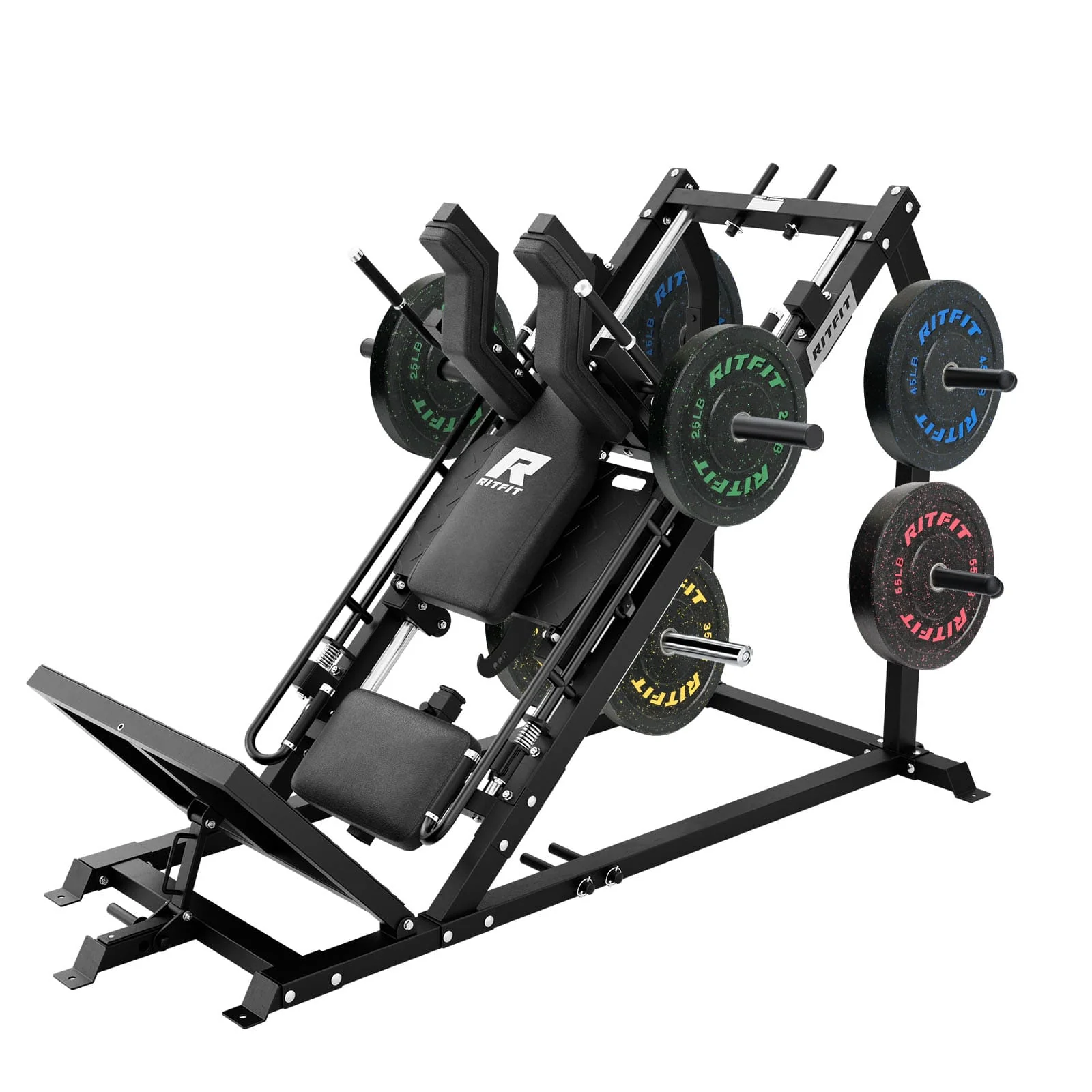 RitFit GAZELLE PRO 3-in-1 Leg Press & Hack Squat Machine Set - Image 10
