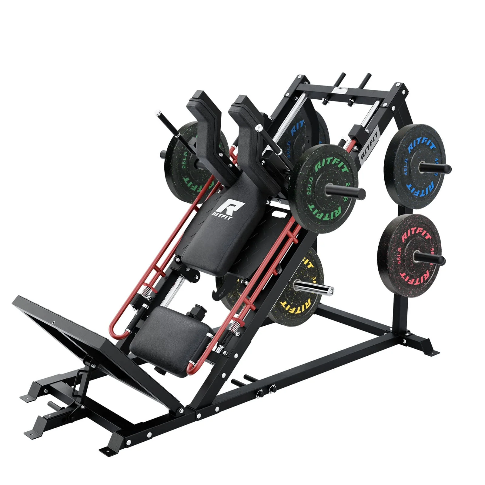 RitFit GAZELLE PRO 3-in-1 Leg Press & Hack Squat Machine Set - Image 11