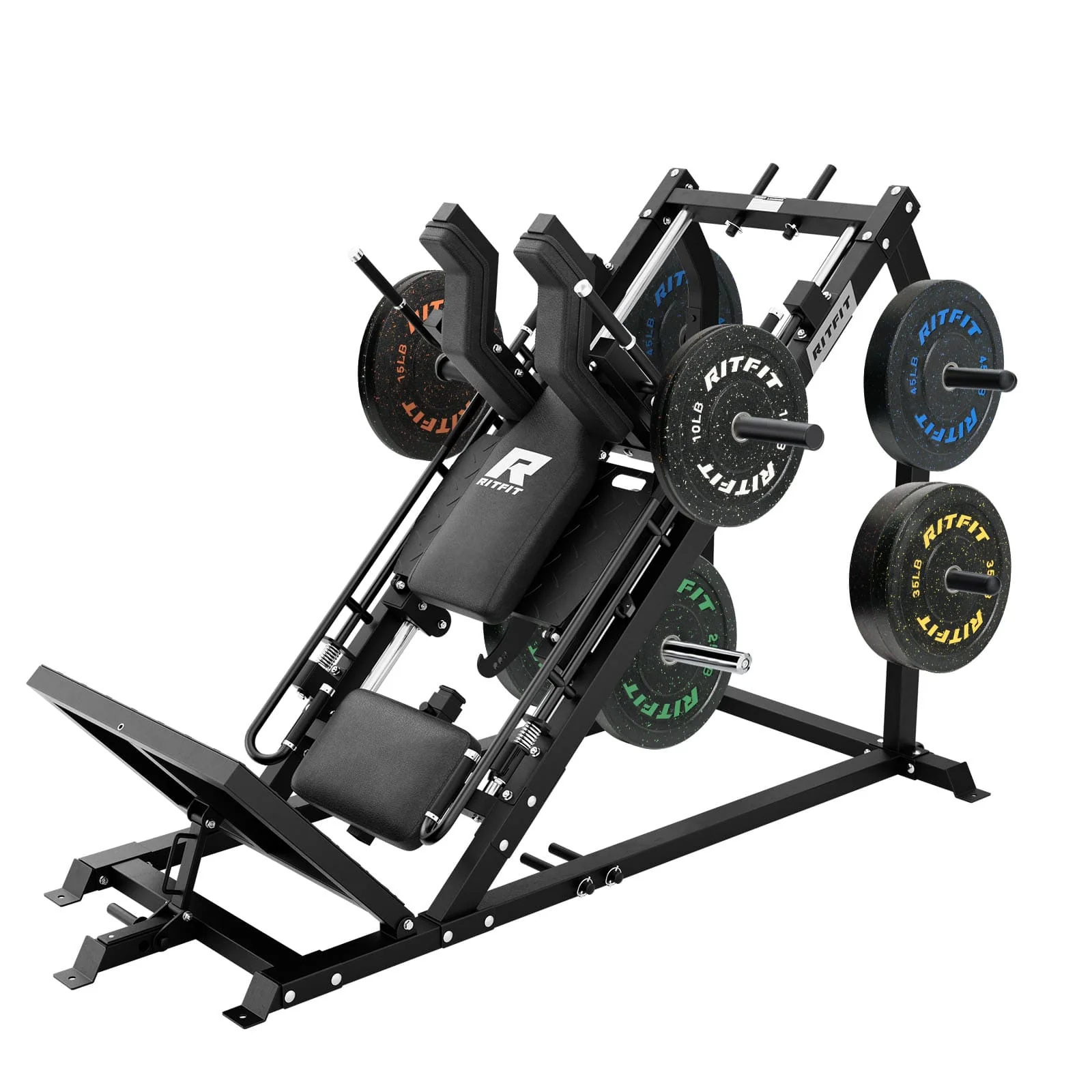 RitFit GAZELLE PRO 3-in-1 Leg Press & Hack Squat Machine Set - Image 12