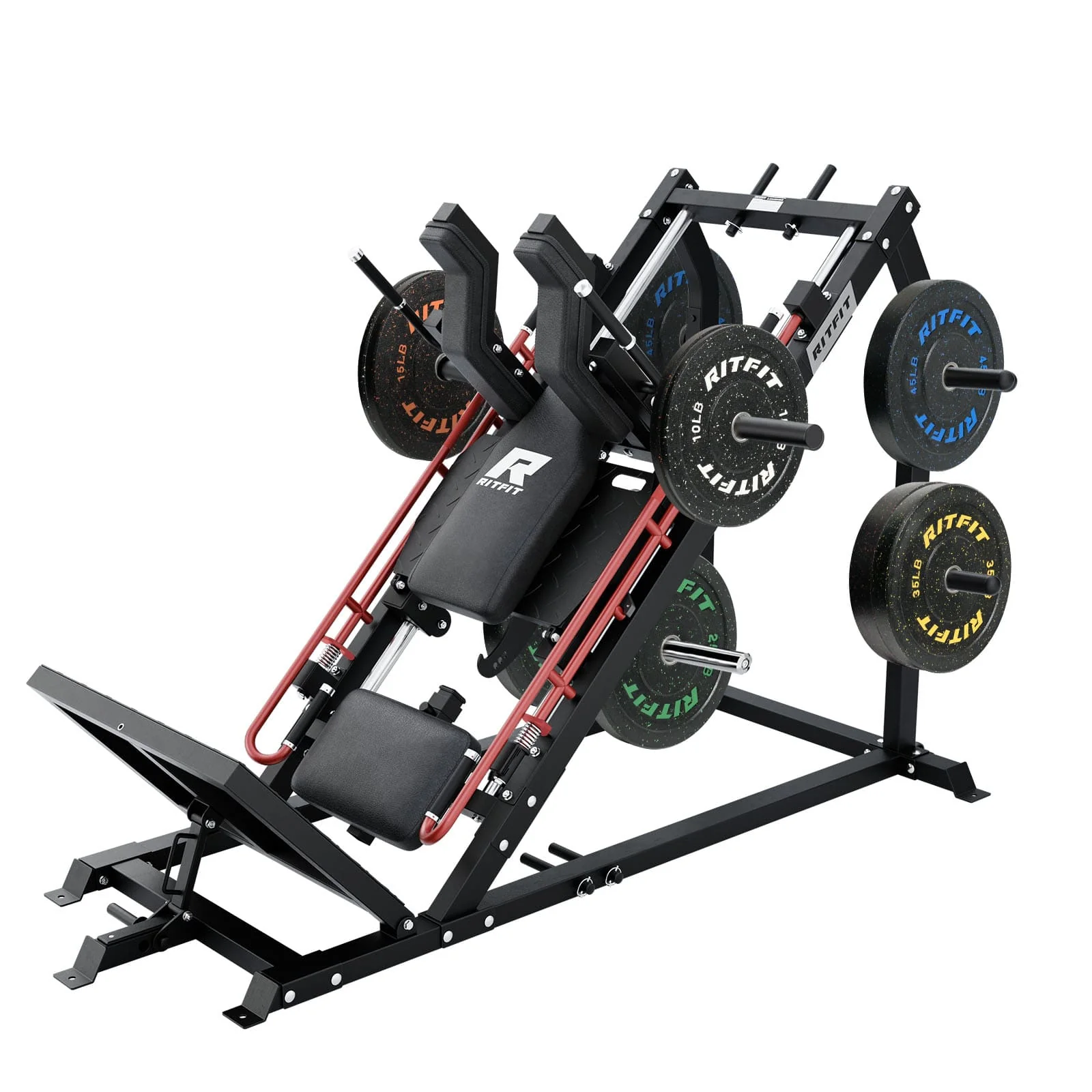 RitFit GAZELLE PRO 3-in-1 Leg Press & Hack Squat Machine Set - Image 13