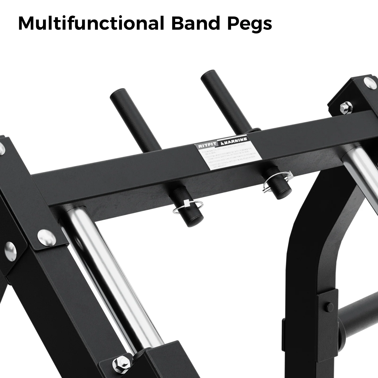 RitFit GAZELLE PRO 3-In-1 Leg Press and Hack Squat Machine - Image 4