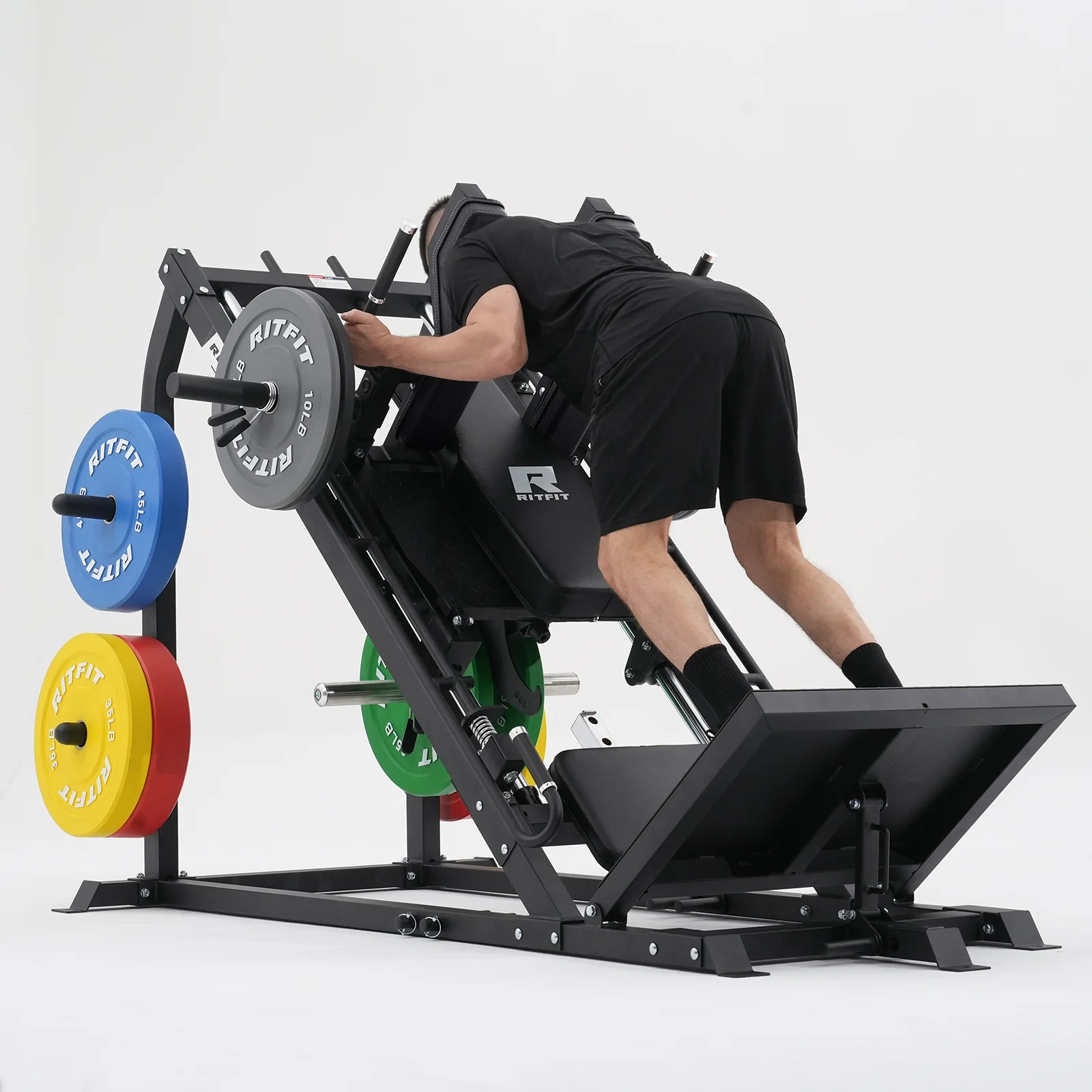 RitFit GAZELLE PRO 3-In-1 Leg Press and Hack Squat Machine - Image 10