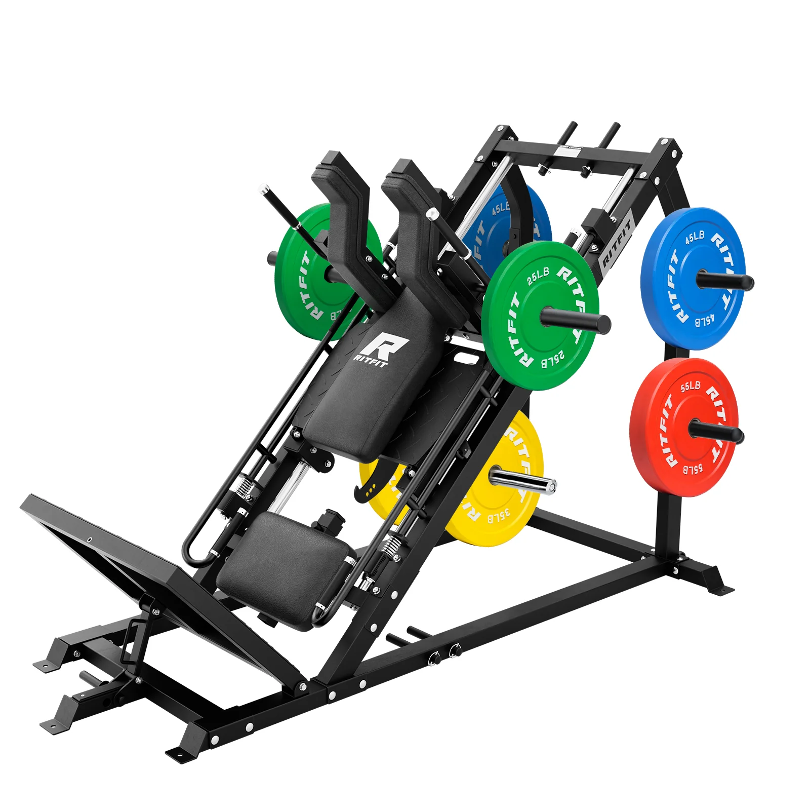 RitFit GAZELLE PRO 3-in-1 Leg Press & Hack Squat Machine Set - Image 4