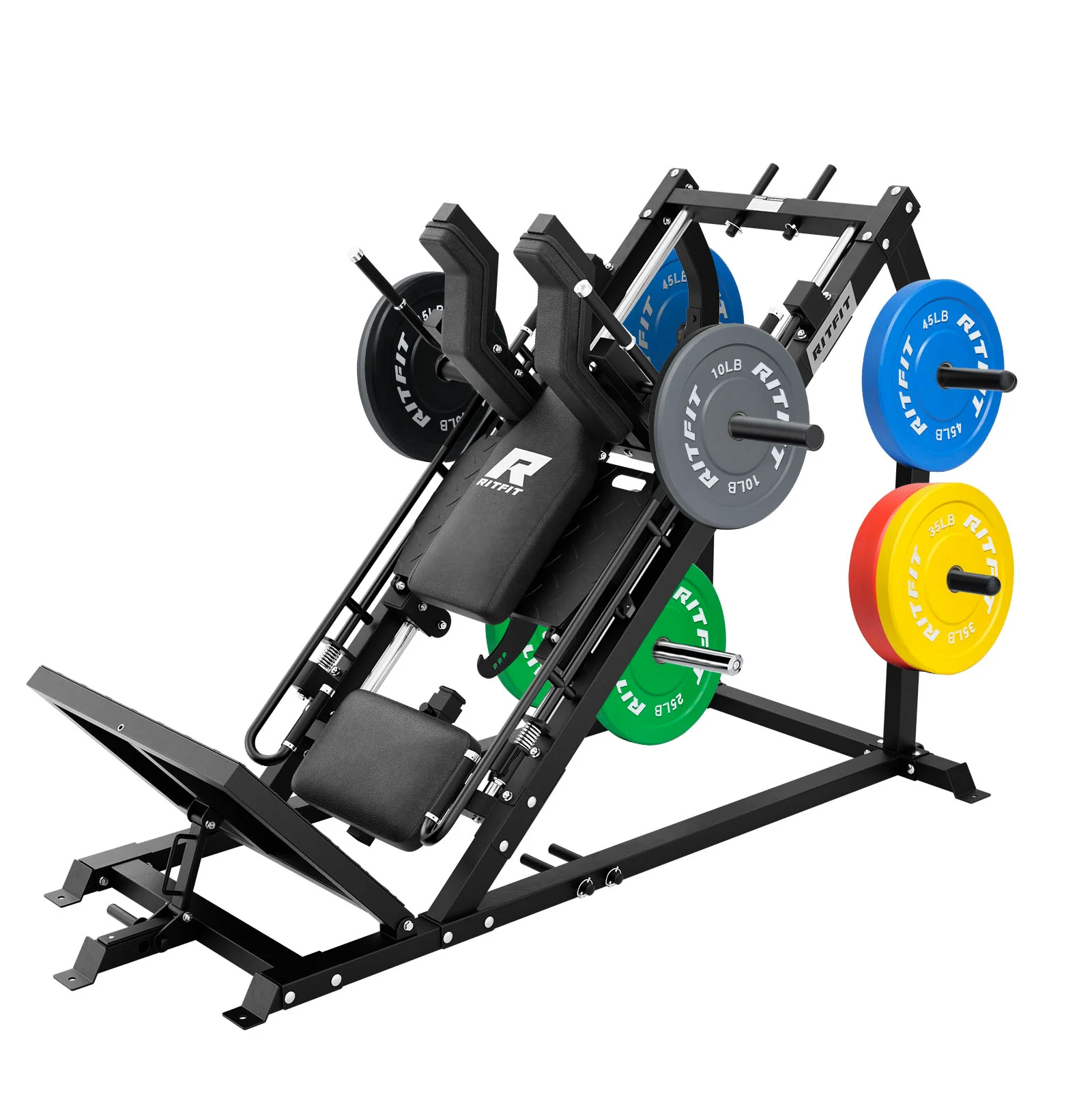 RitFit GAZELLE PRO 3-in-1 Leg Press & Hack Squat Machine Set - Image 6