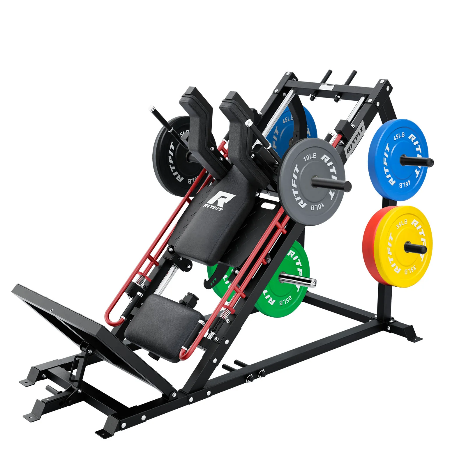 RitFit GAZELLE PRO 3-in-1 Leg Press & Hack Squat Machine Set - Image 7