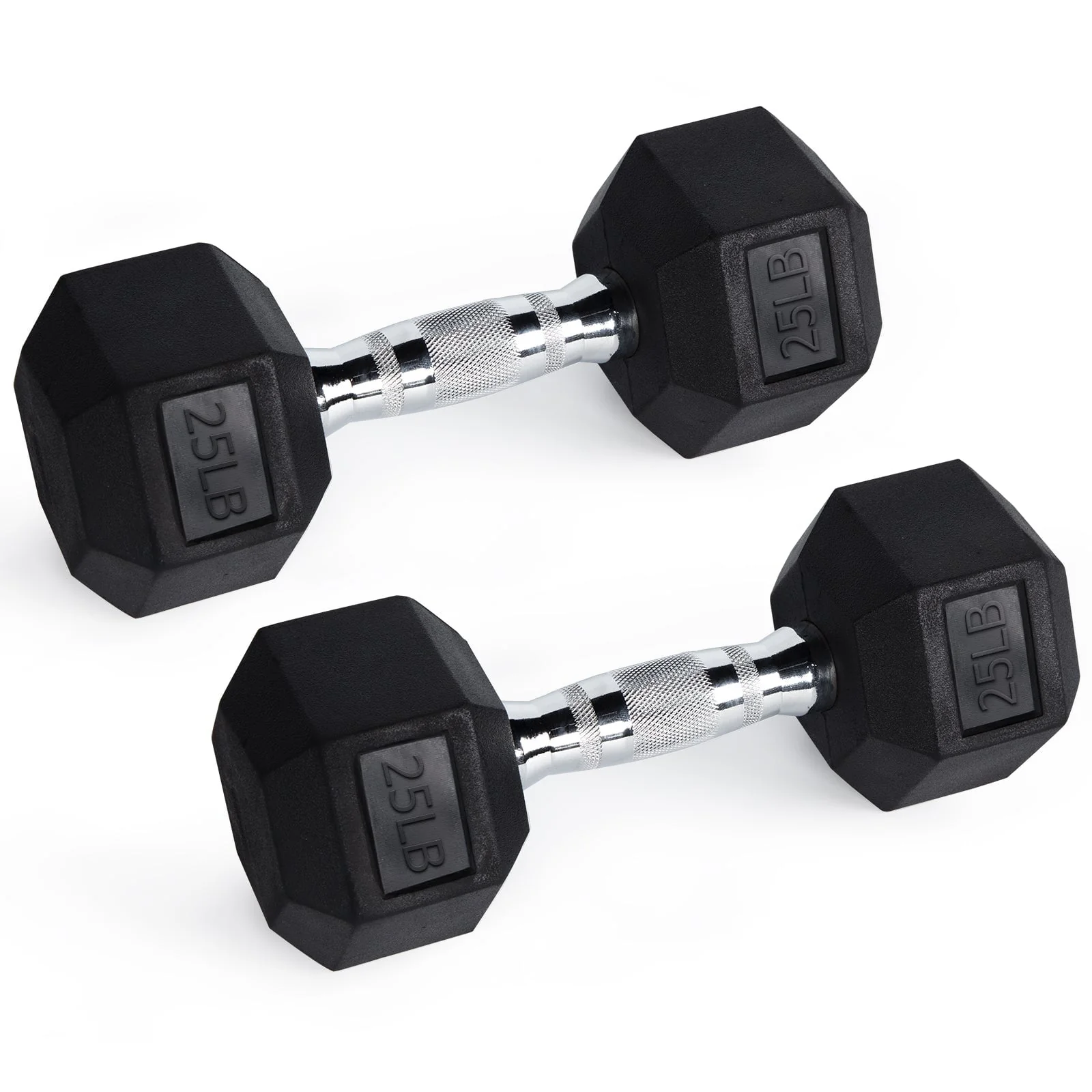 RitFit Rubber Hex Dumbbells Pairs and Sets - Image 14