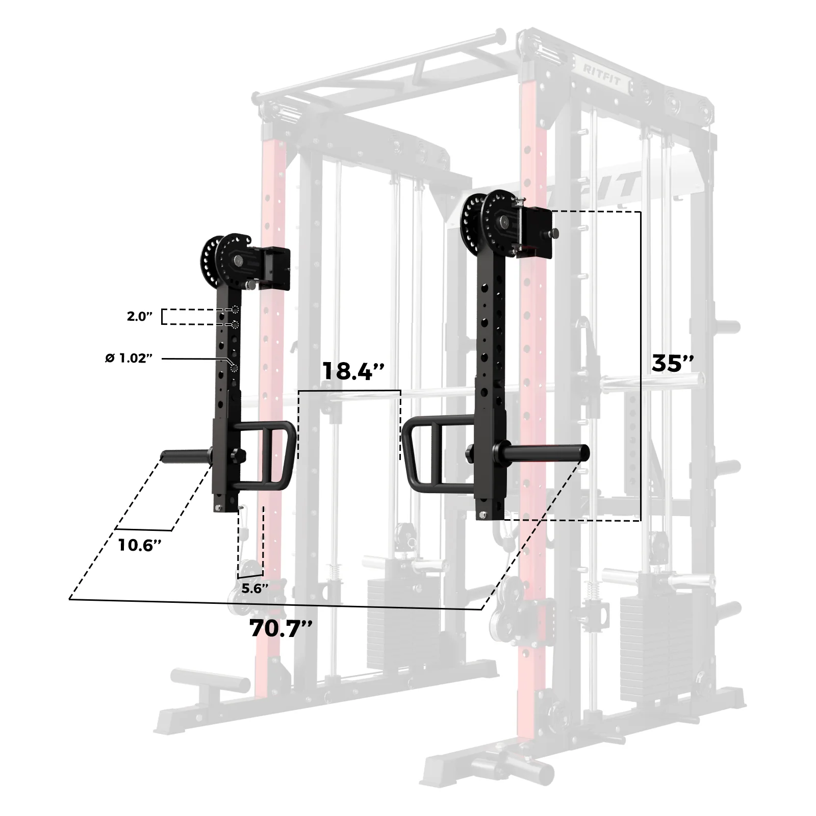 RitFit LAM2 Lever Arm Attachment (Only for M2) - Image 3