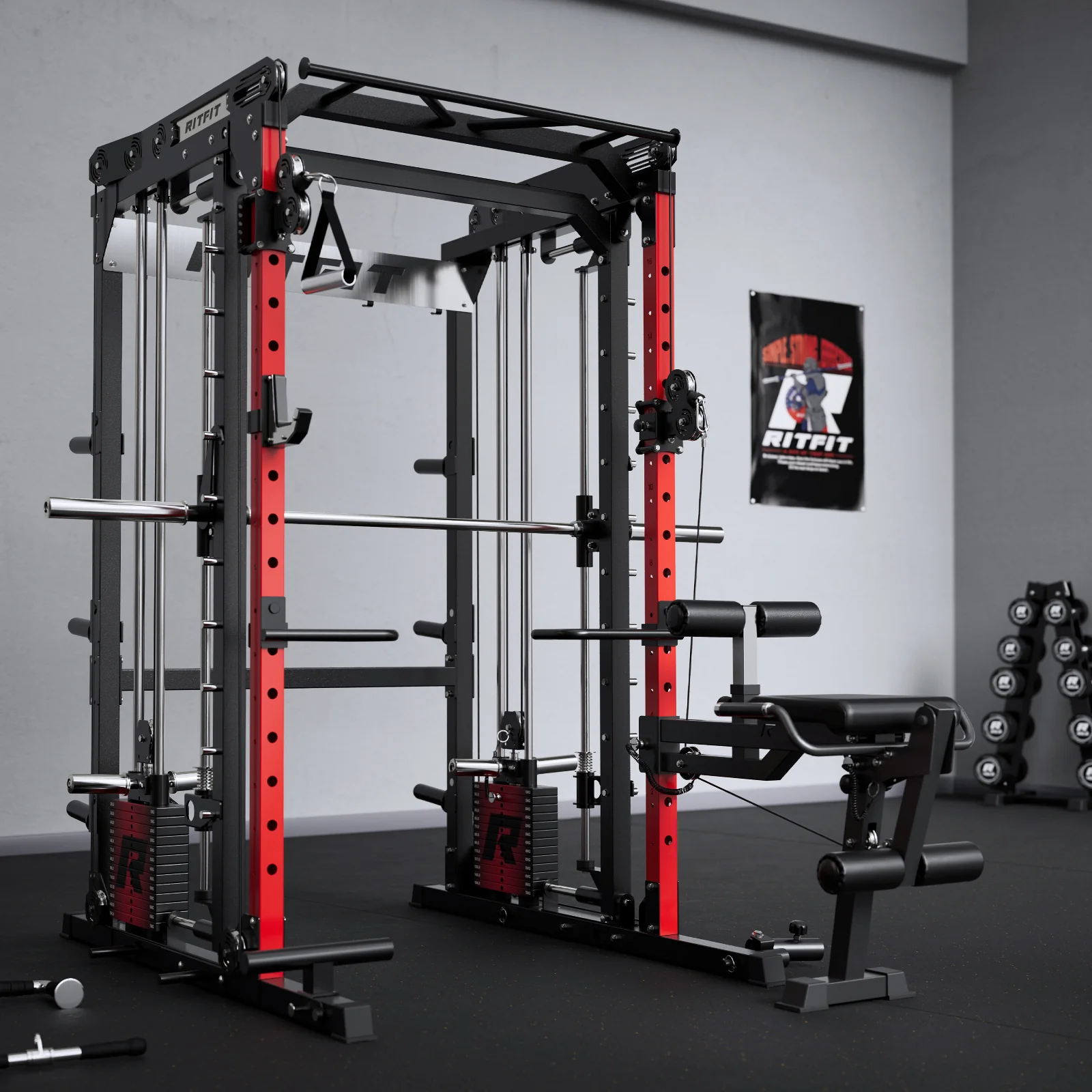RitFit LEM2 Leg Extension Rack Attachment (Only for M2) - Image 2