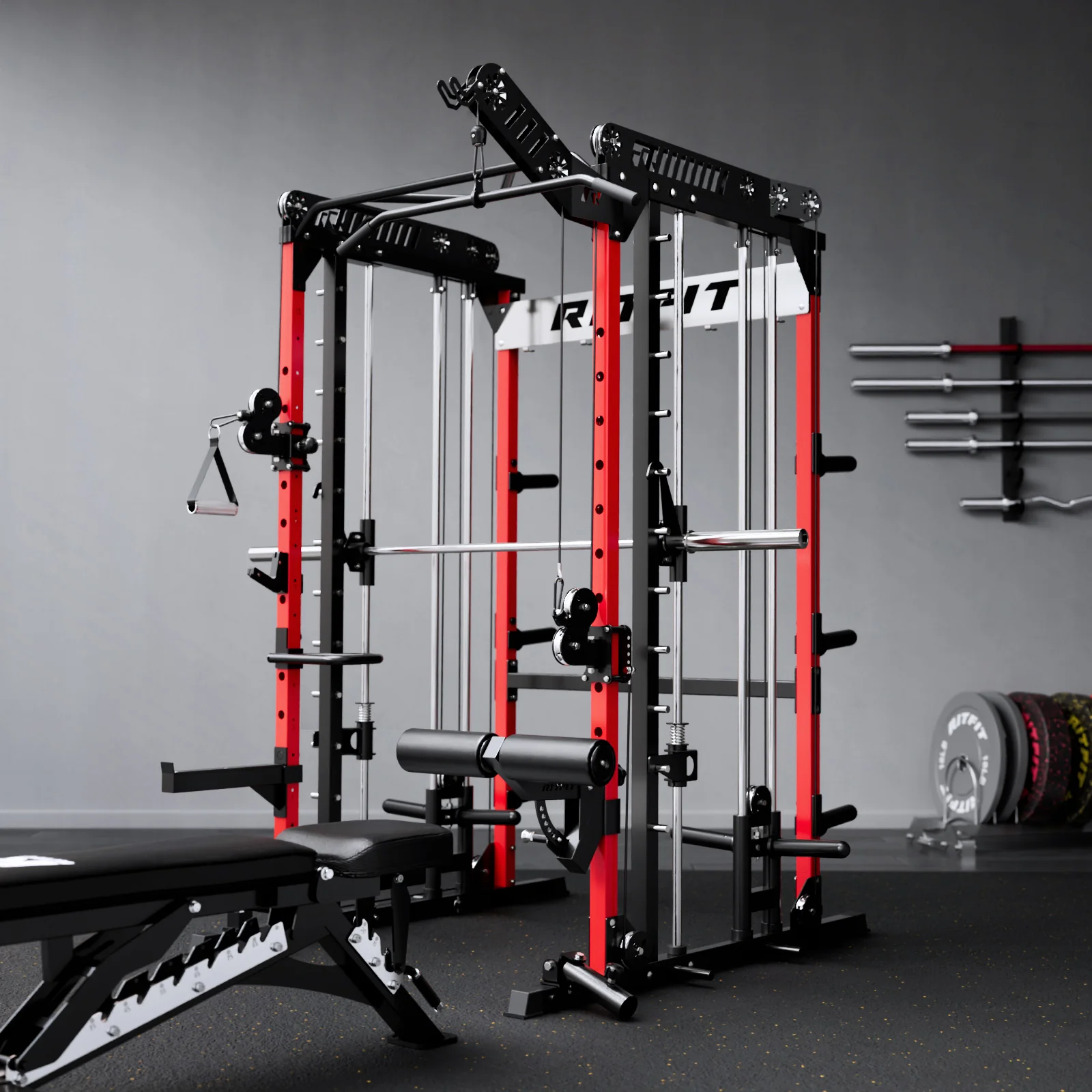 RitFit LPM1 Lat Pulldown & Leg Holder Attachment Bundle (Only for M1 PRO) - Image 2
