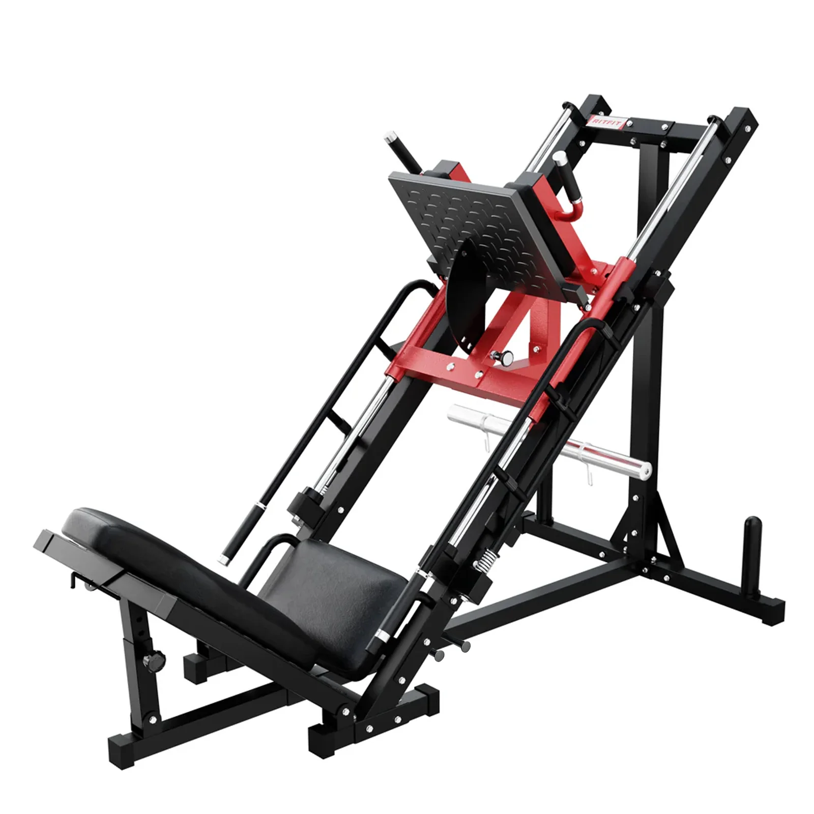 RitFit BLP01 45 Degree 3-In-1 Leg Press Hack Squat and Calf Raise Machine - Image 10