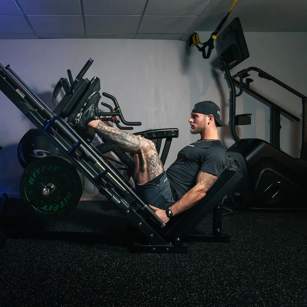 RitFit BLP01 45 Degree 3-In-1 Leg Press Hack Squat and Calf Raise Machine - Image 7