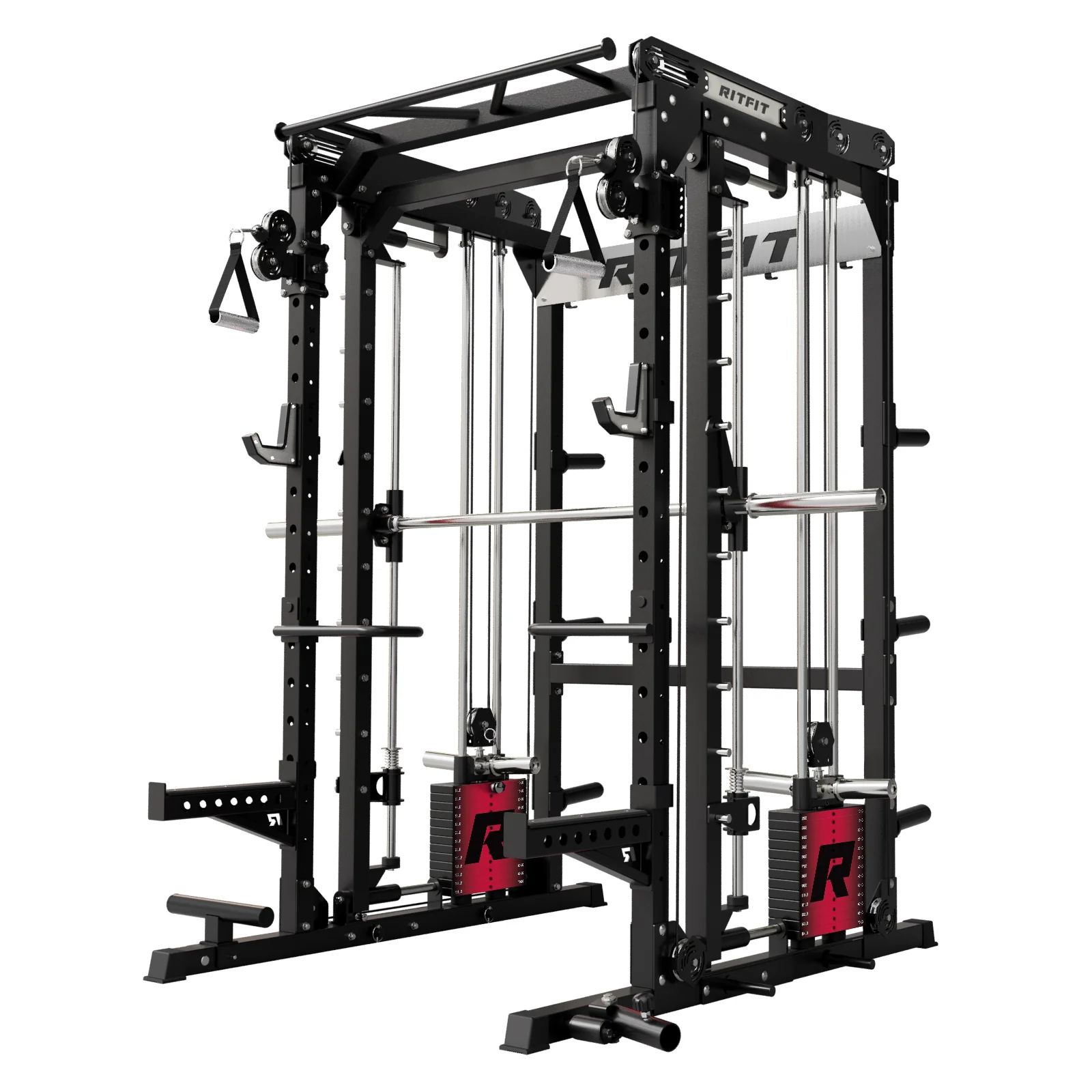 RitFit M2 Multi-Functional Modular Home Gym Smith Machine Tailored to All Fitness Levels - Image 10
