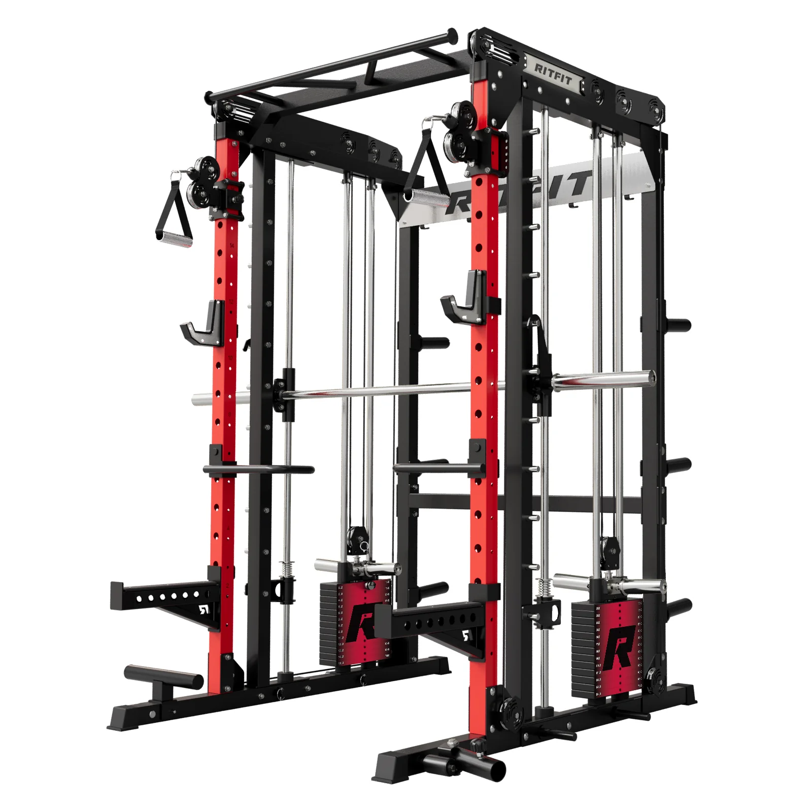 RitFit M2 Multi-Functional Modular Home Gym Smith Machine Tailored to All Fitness Levels - Image 11