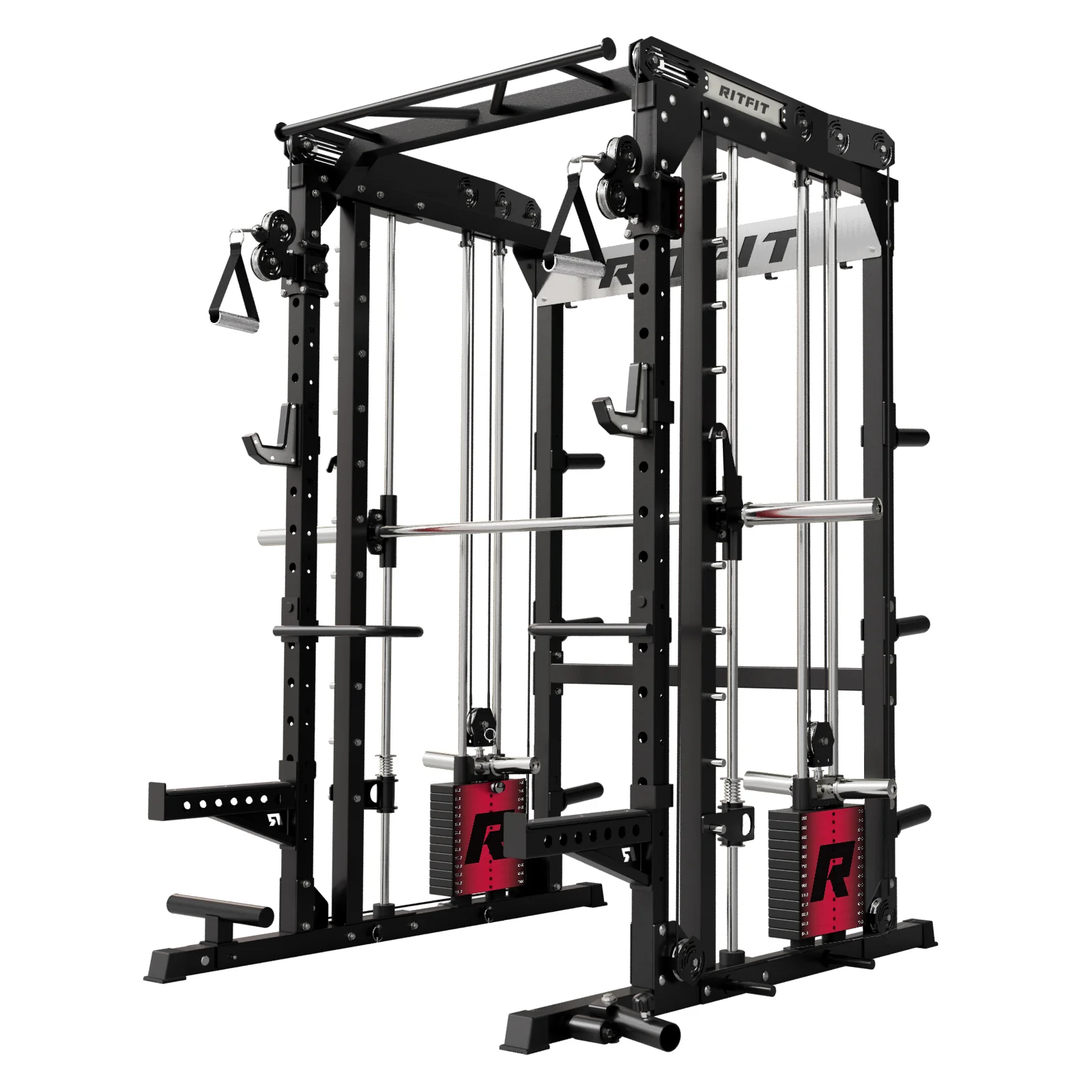RitFit M2 Multi-Functional Modular Home Gym Smith Machine Tailored to All Fitness Levels - Image 12
