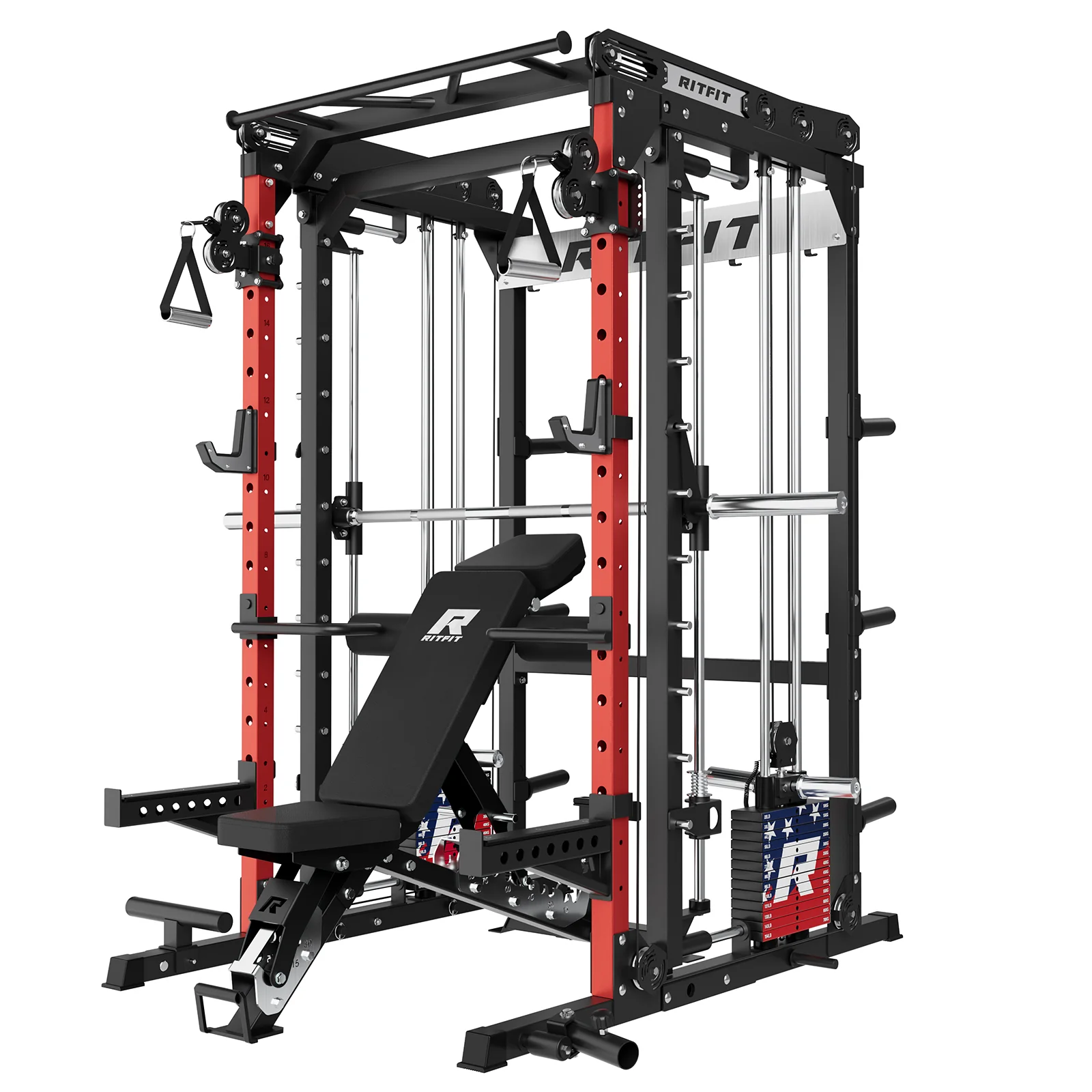 RitFit M2 SERIES Multi-Functional Modular Home Gym Package - Image 16