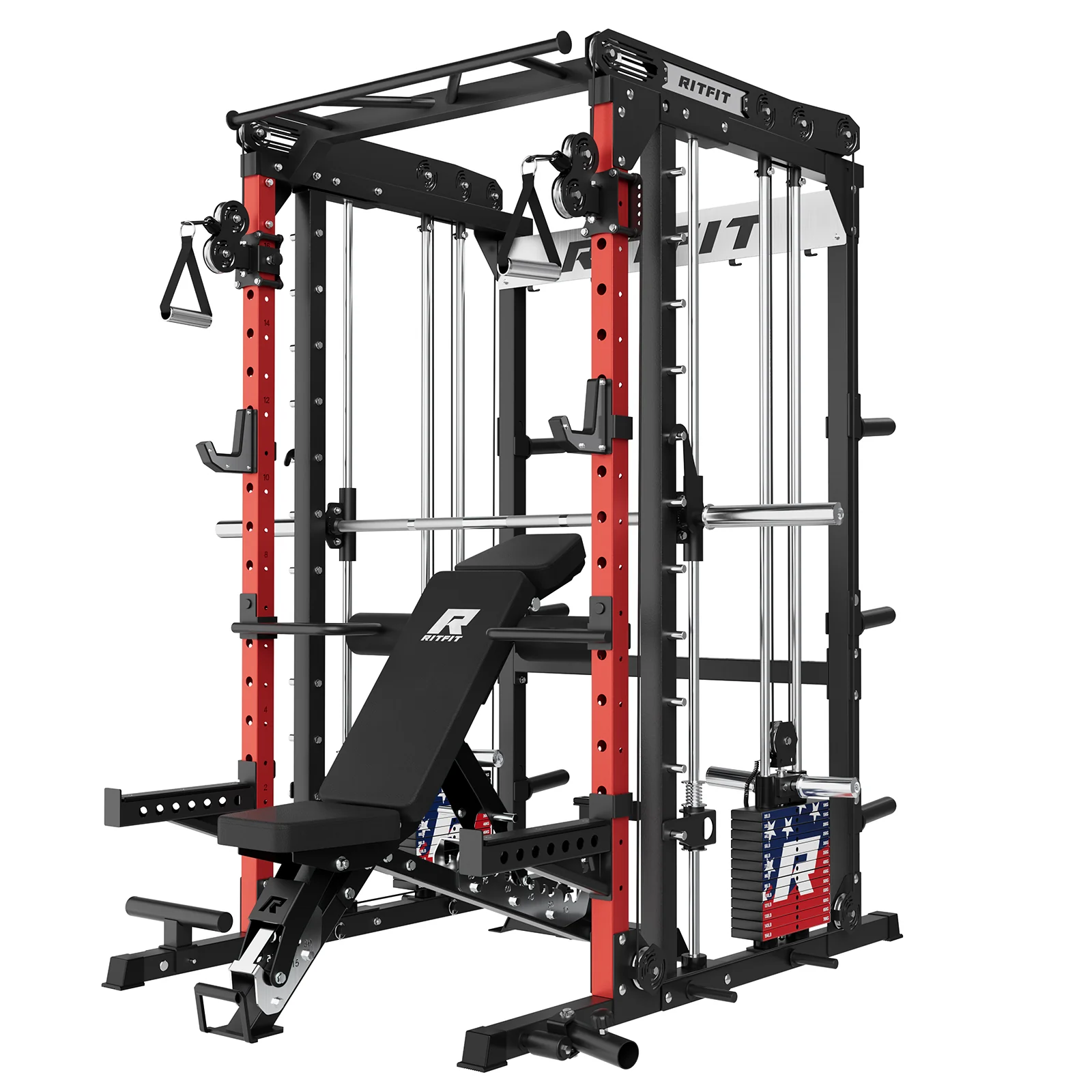 RitFit M2 SERIES Multi-Functional Modular Home Gym Package - Image 33