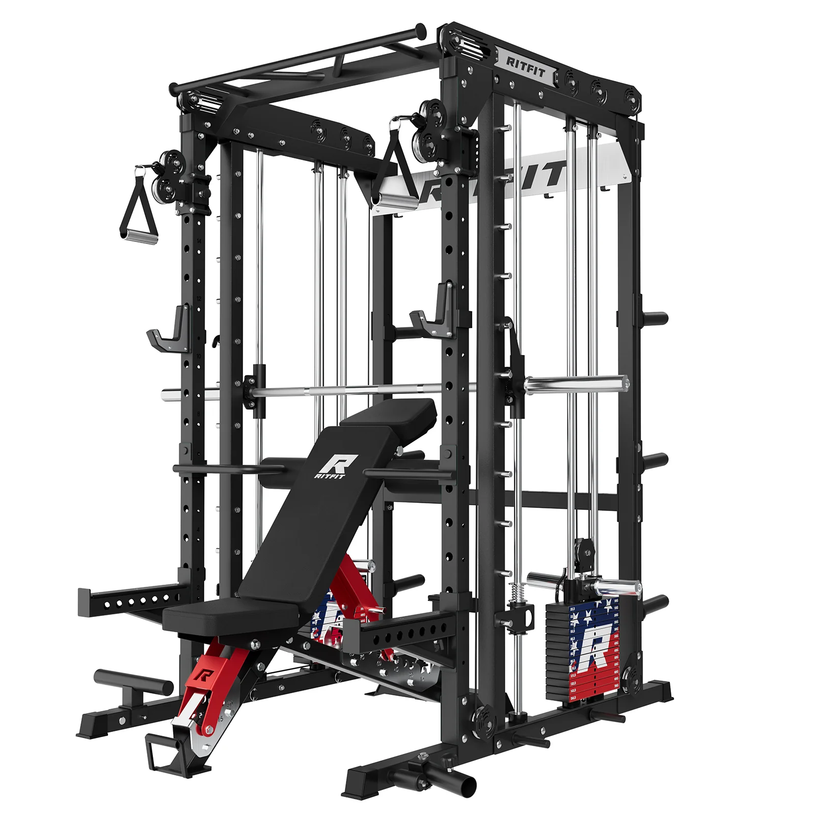 RitFit M2 SERIES Multi-Functional Modular Home Gym Package - Image 34