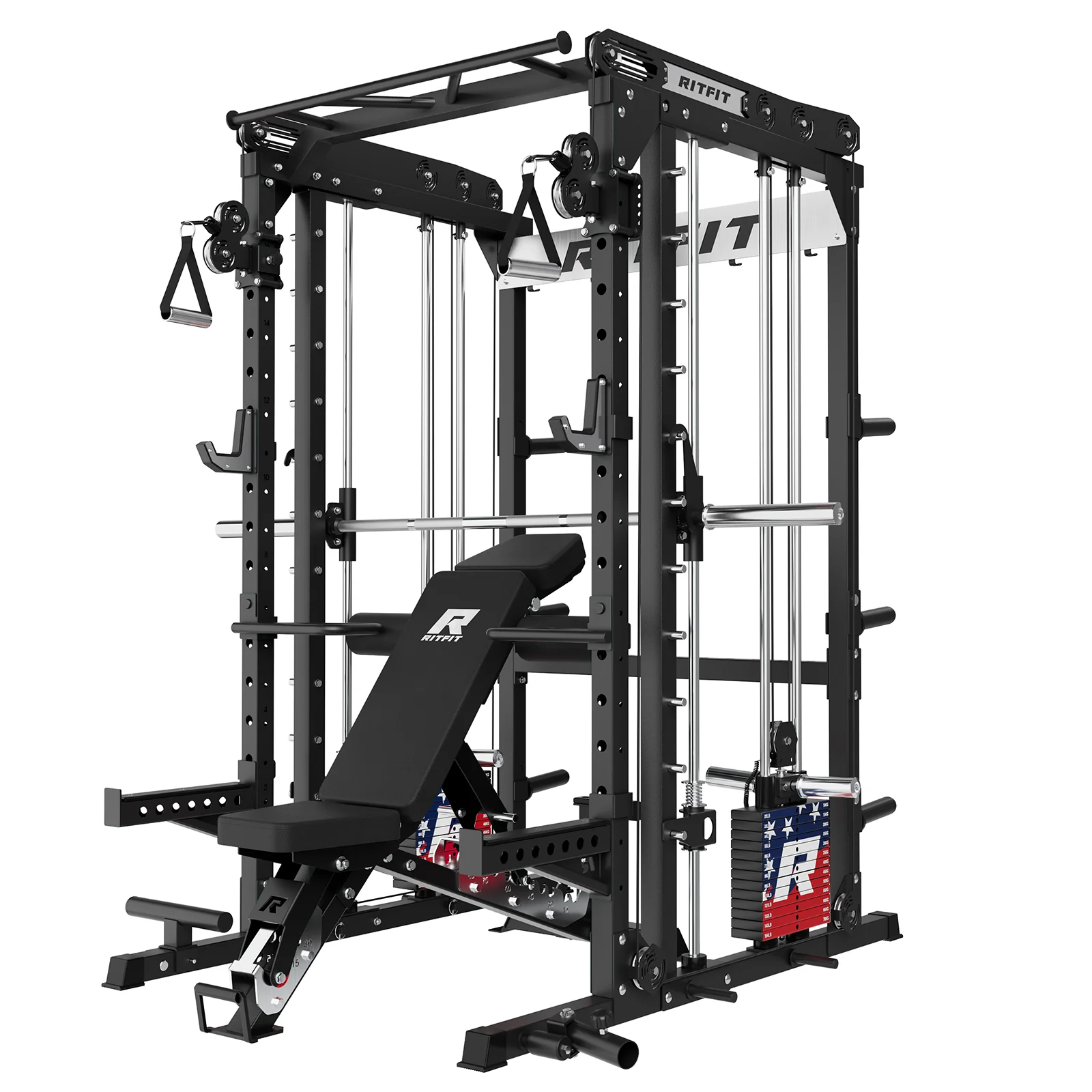 RitFit M2 SERIES Multi-Functional Modular Home Gym Package - Image 35