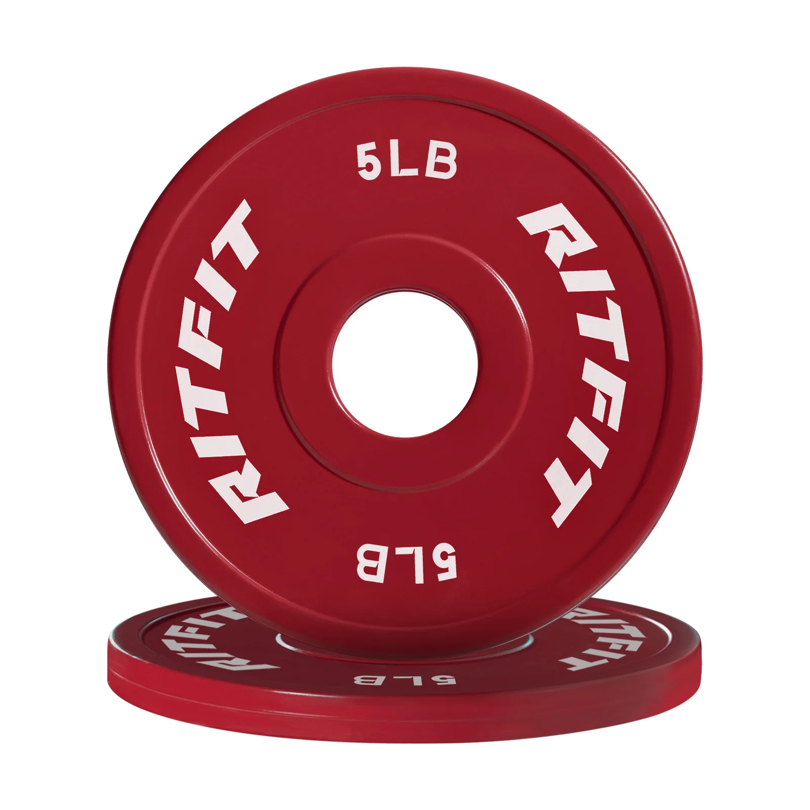 RitFit Mini Rubber Weight Plates Standard Set - Image 7