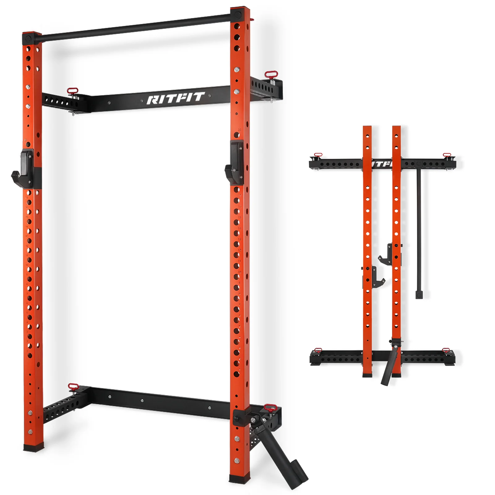 RitFit PWM02 Multi-Functional Folding Squat Rack - Image 8