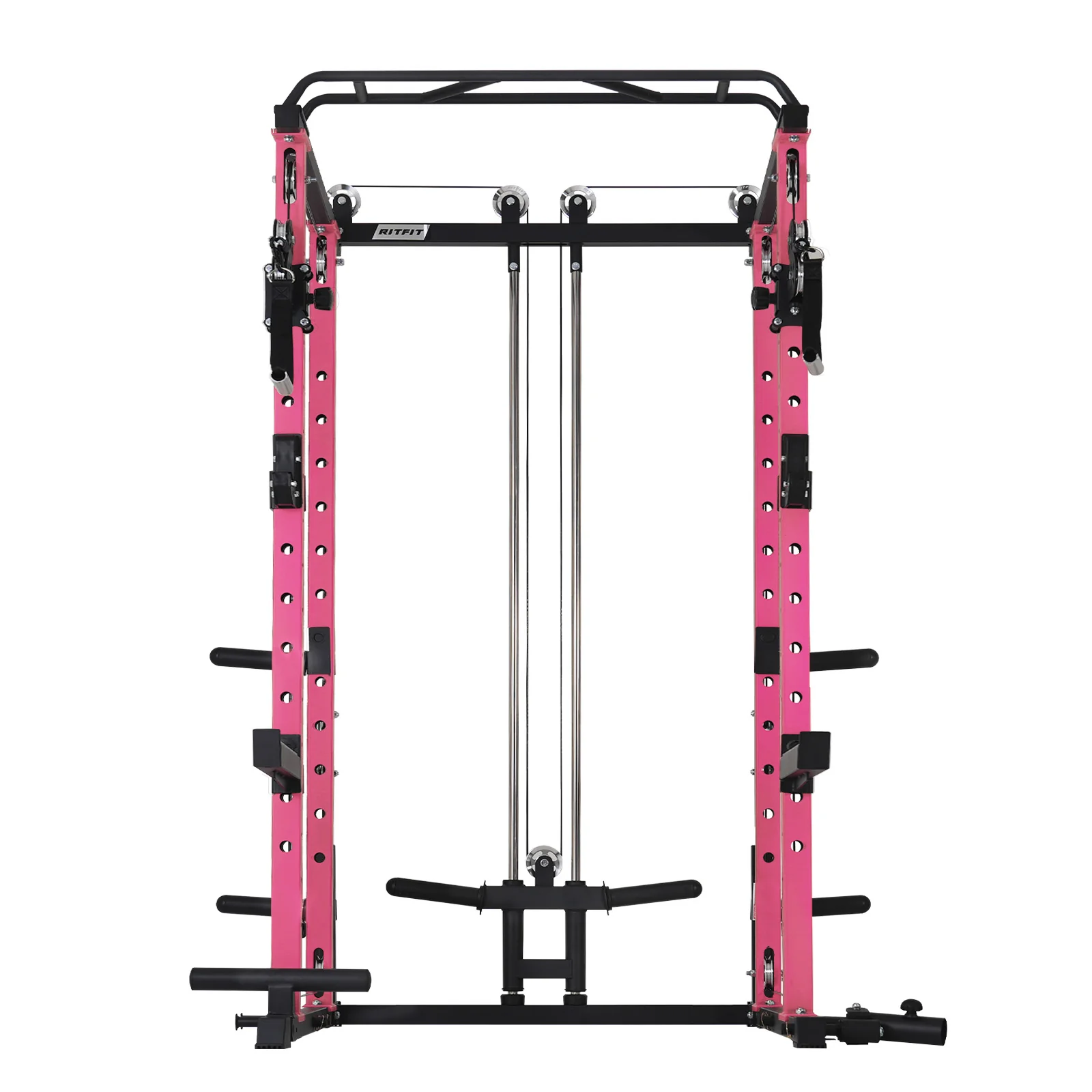 RitFit P3 Pink Power Cage 1200lbs Home Gym Package - Image 7