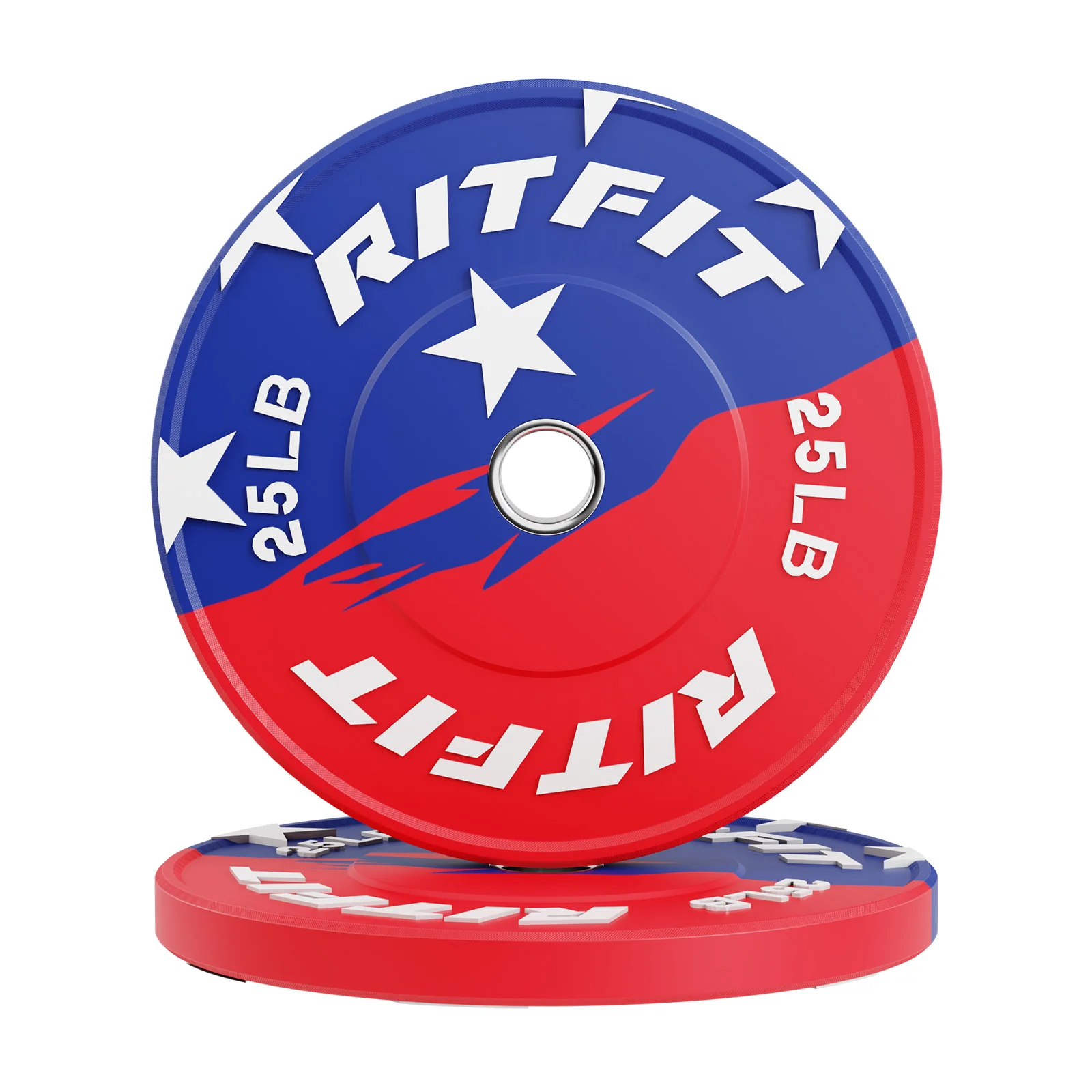 RitFit Patriotic Color Bumper Plates - 2 Inch - Image 6
