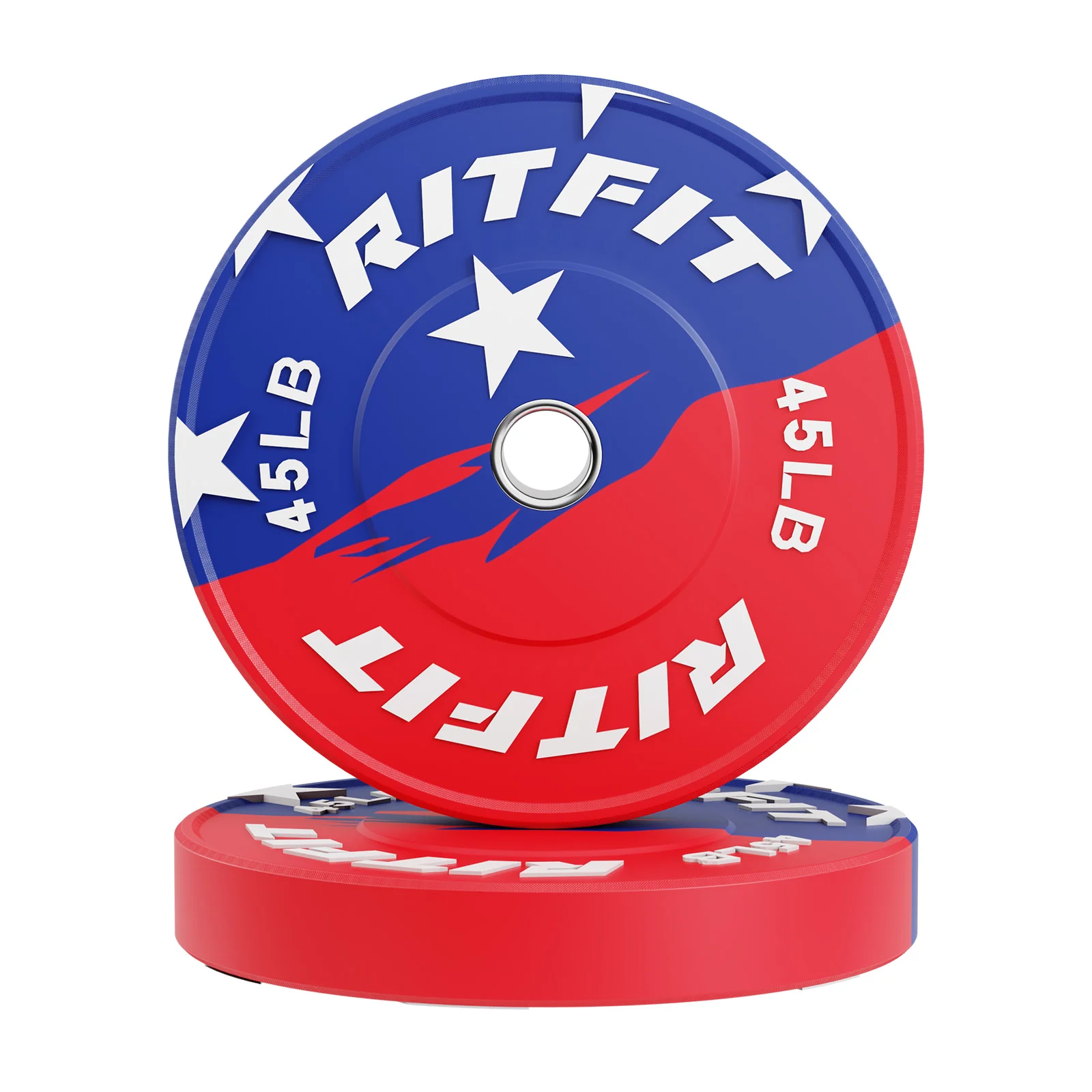 RitFit Patriotic Color Bumper Plates - 2 Inch - Image 8