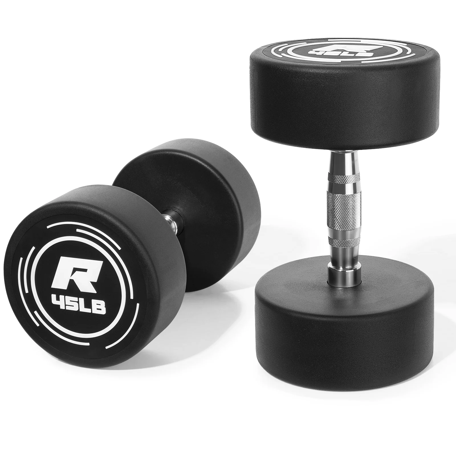 RitFit PVC-Coated Round Dumbbells in Pairs - Image 15