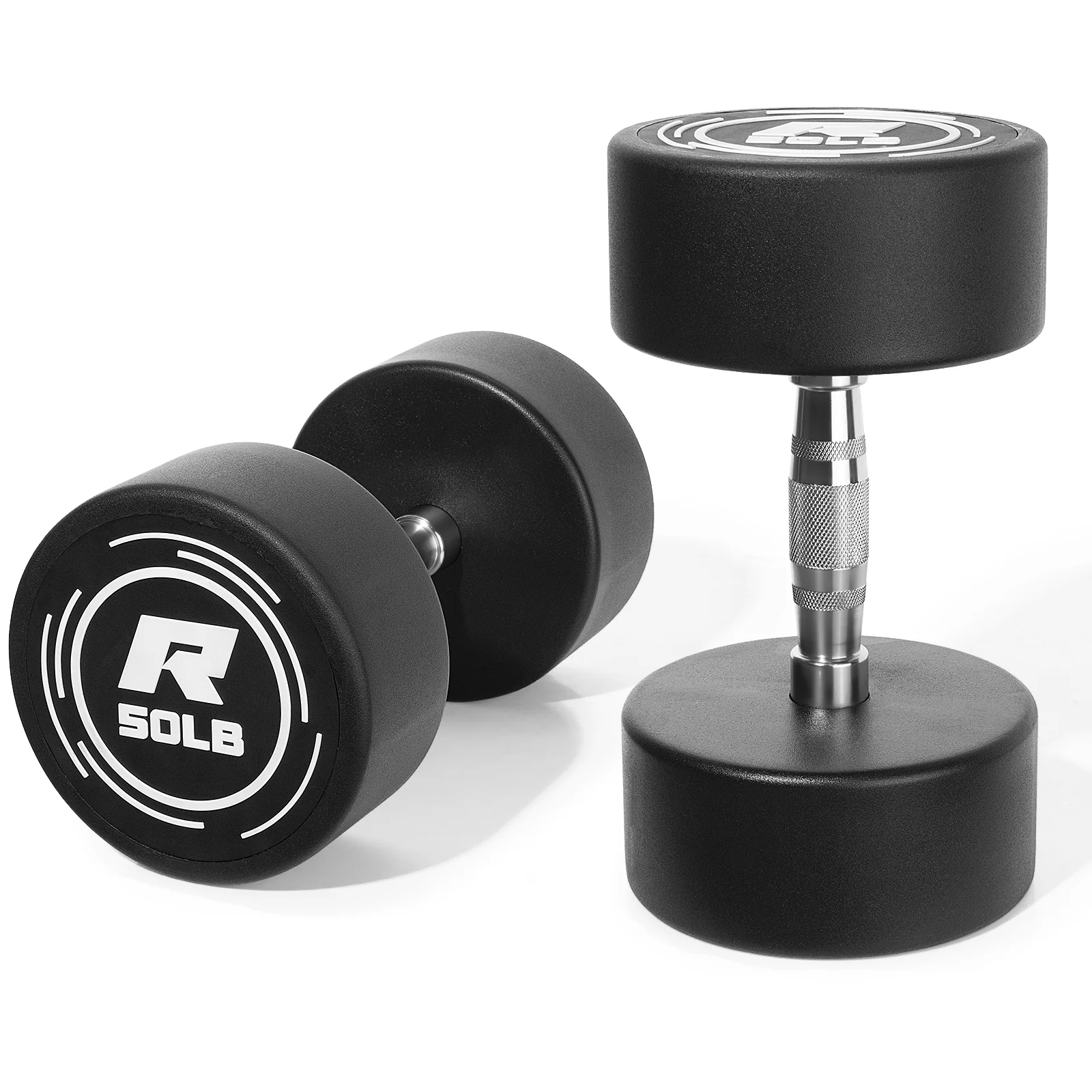 RitFit PVC-Coated Round Dumbbells in Pairs - Image 16