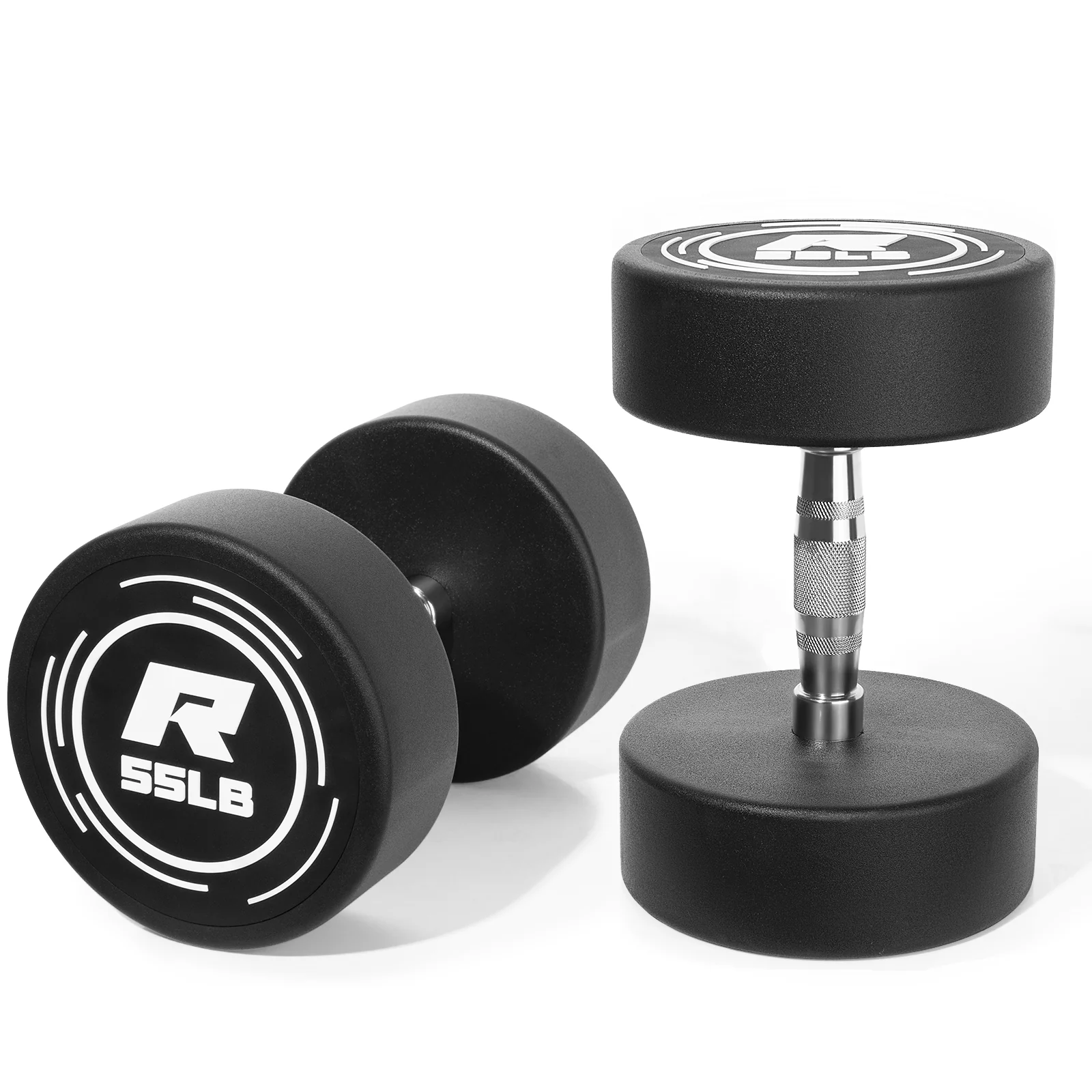 RitFit PVC-Coated Round Dumbbells in Pairs - Image 17