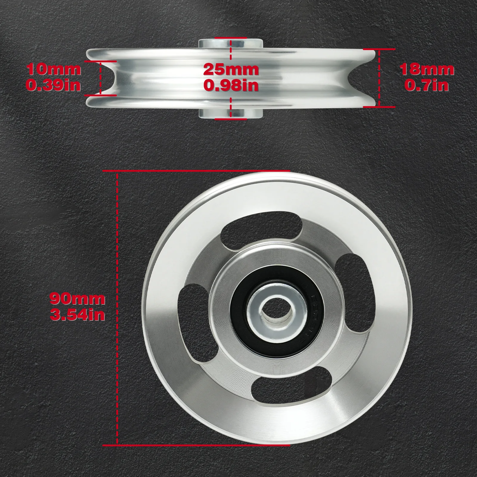 RitFit Rack Attachment Aluminum Pulley Set - Image 4