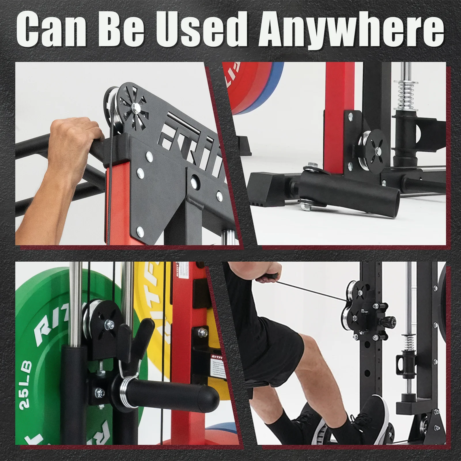 RitFit Rack Attachment Aluminum Pulley Set - Image 8
