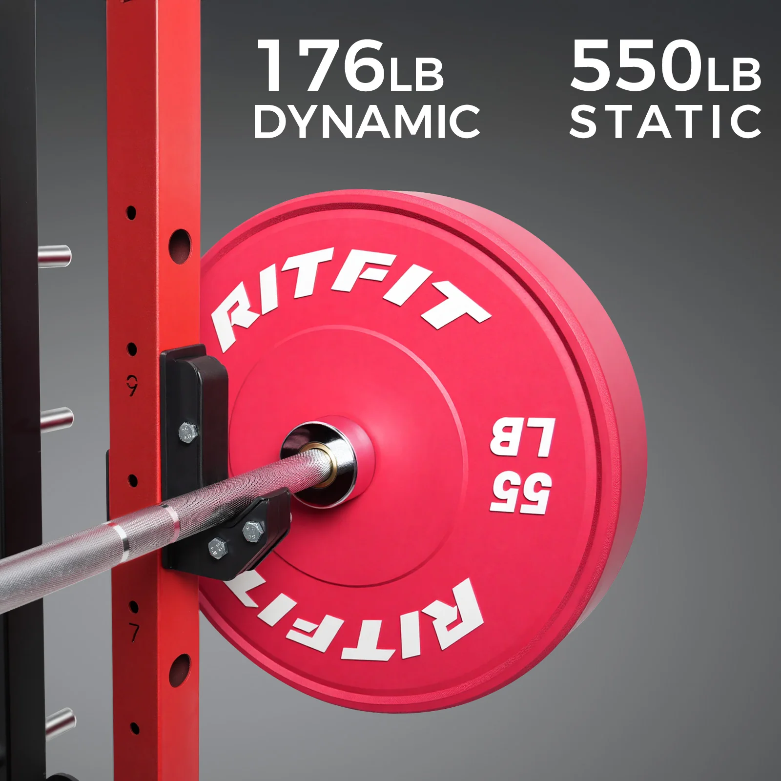 RitFit Upgraded Sandwich J-Hooks for 2" X 2" Racks - Image 2