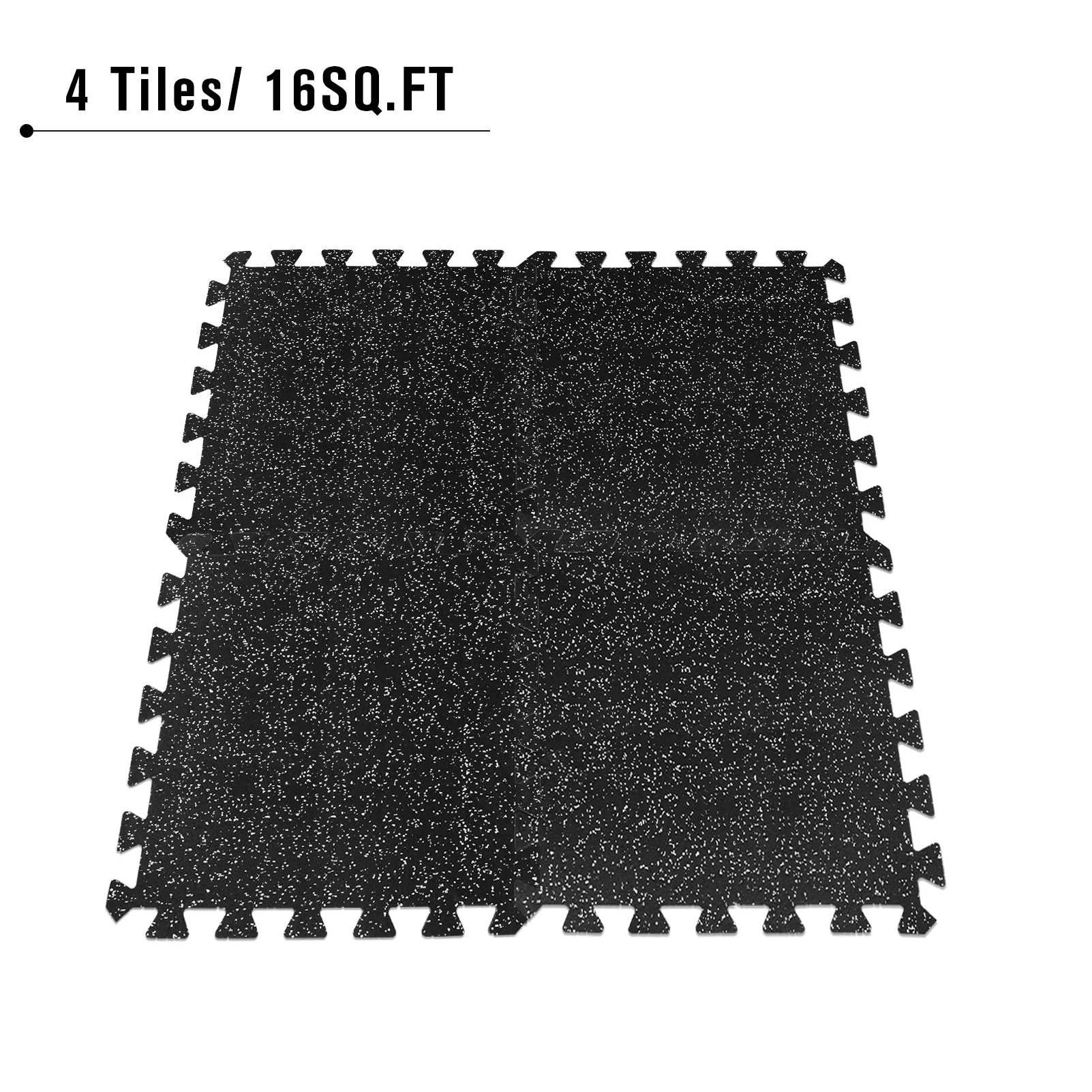 RitFit Rubber Flooring Gym Mats Interlocking Tiles 0.25'' Thickness - Image 7